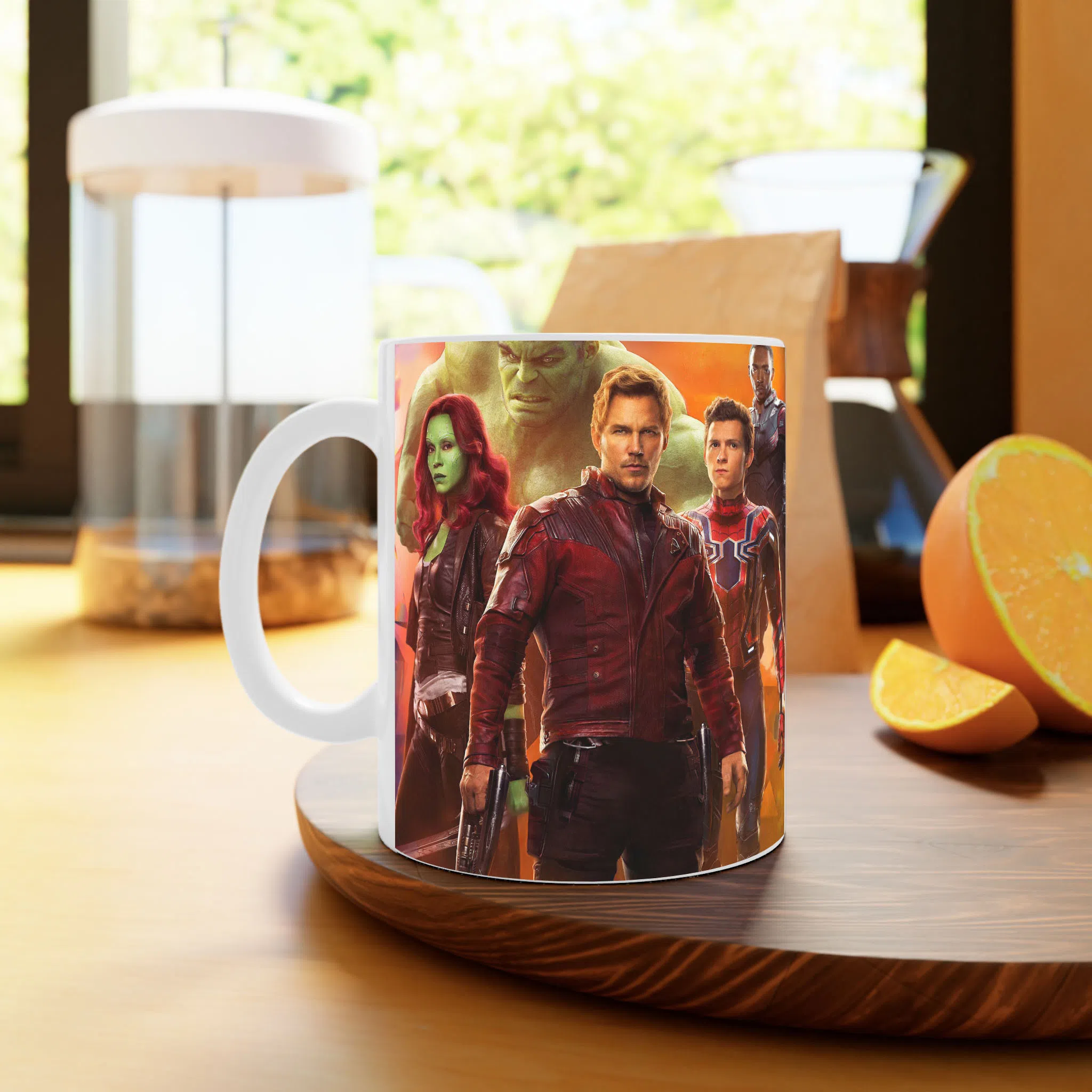 ماگ لیمینات طرح فیلم انتقام جویان Avengers کد NM10629 — تصویر 3