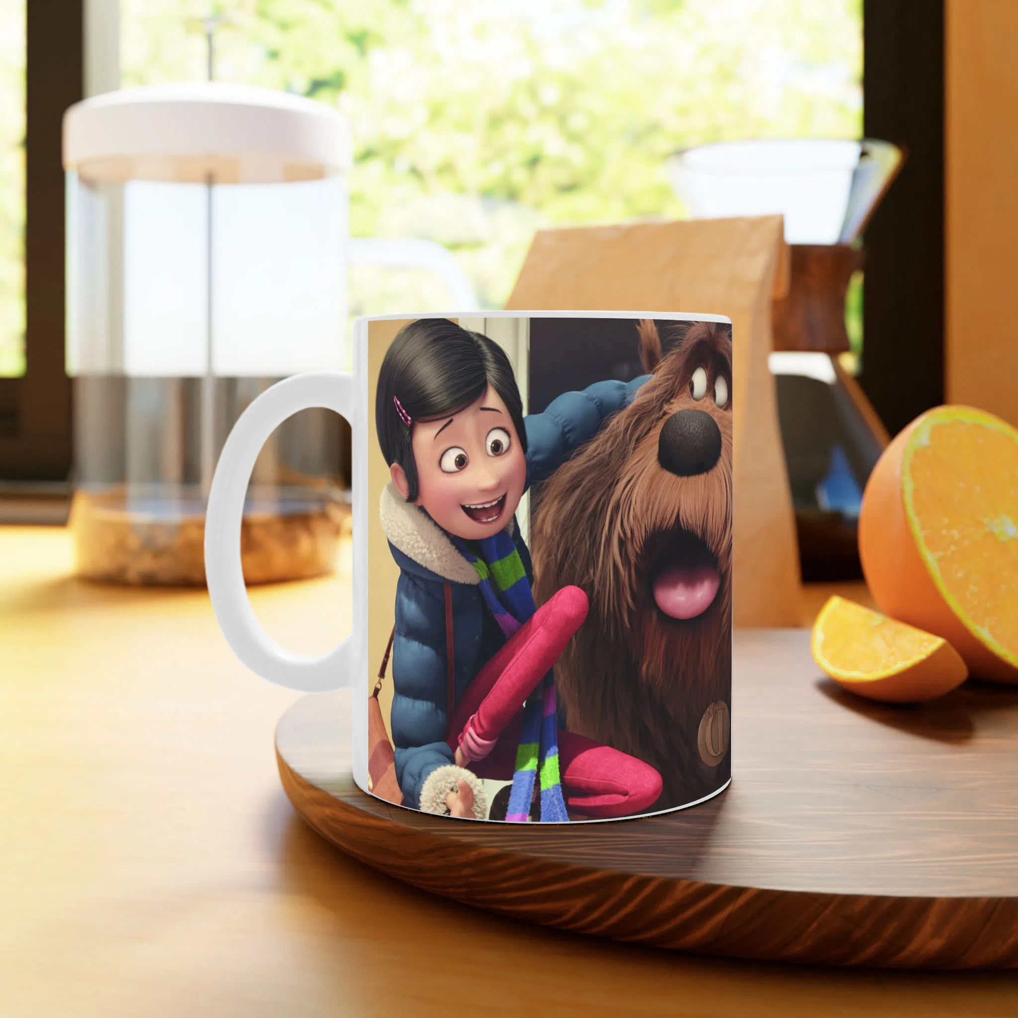 ماگ لیمینات طرح فیلم زندگی پنهان جانوران خانگی The Secret Life of Pets کد NM13062 — تصویر 3