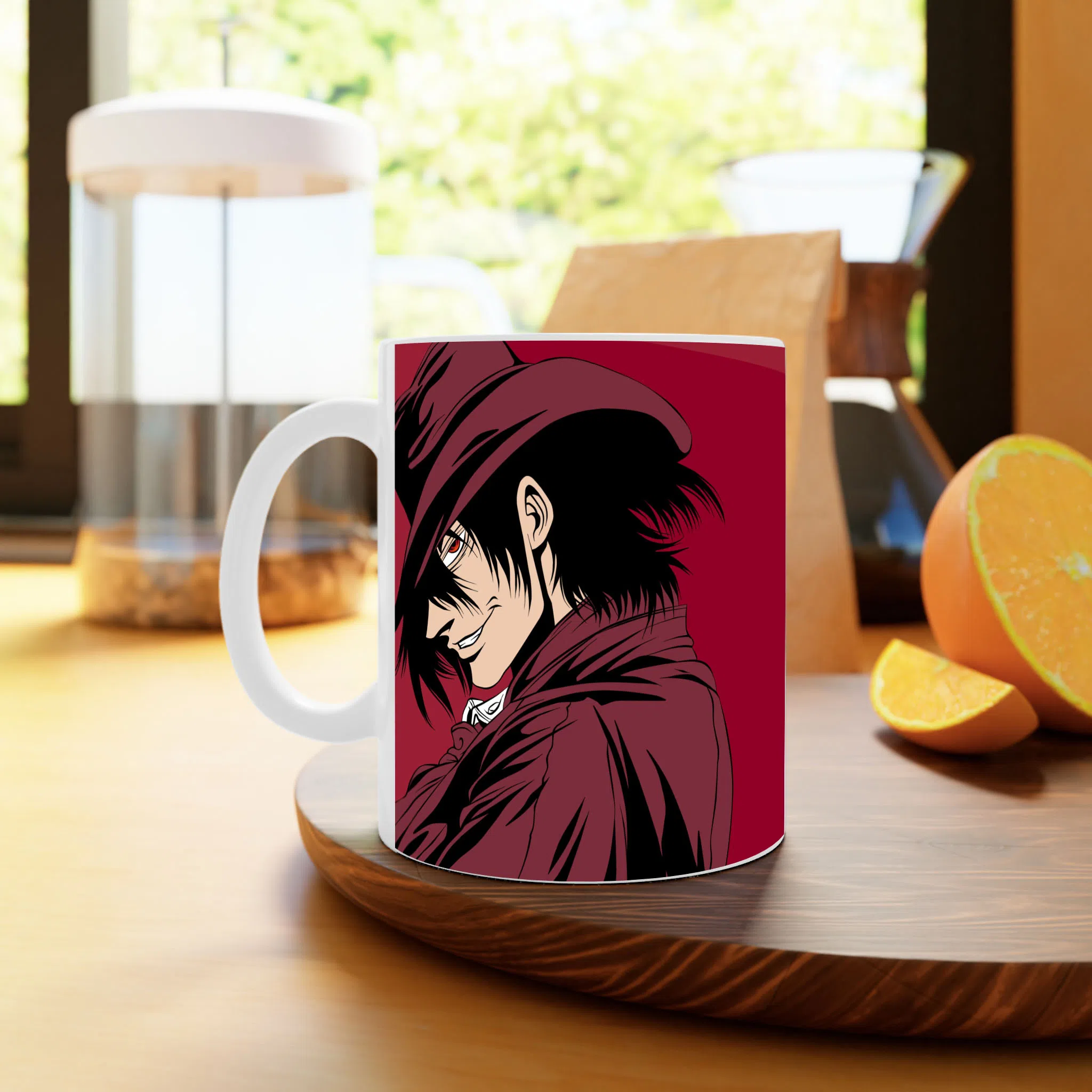ماگ لیمینات طرح انیمه Hellsing کد NM0864 — تصویر 3