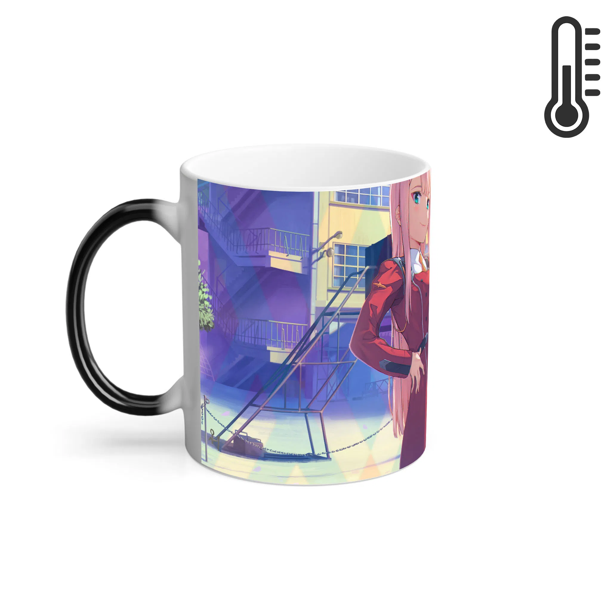ماگ حرارتی لیمینات طرح انیمه Darling in the Franxx کد NM0600 — تصویر 2
