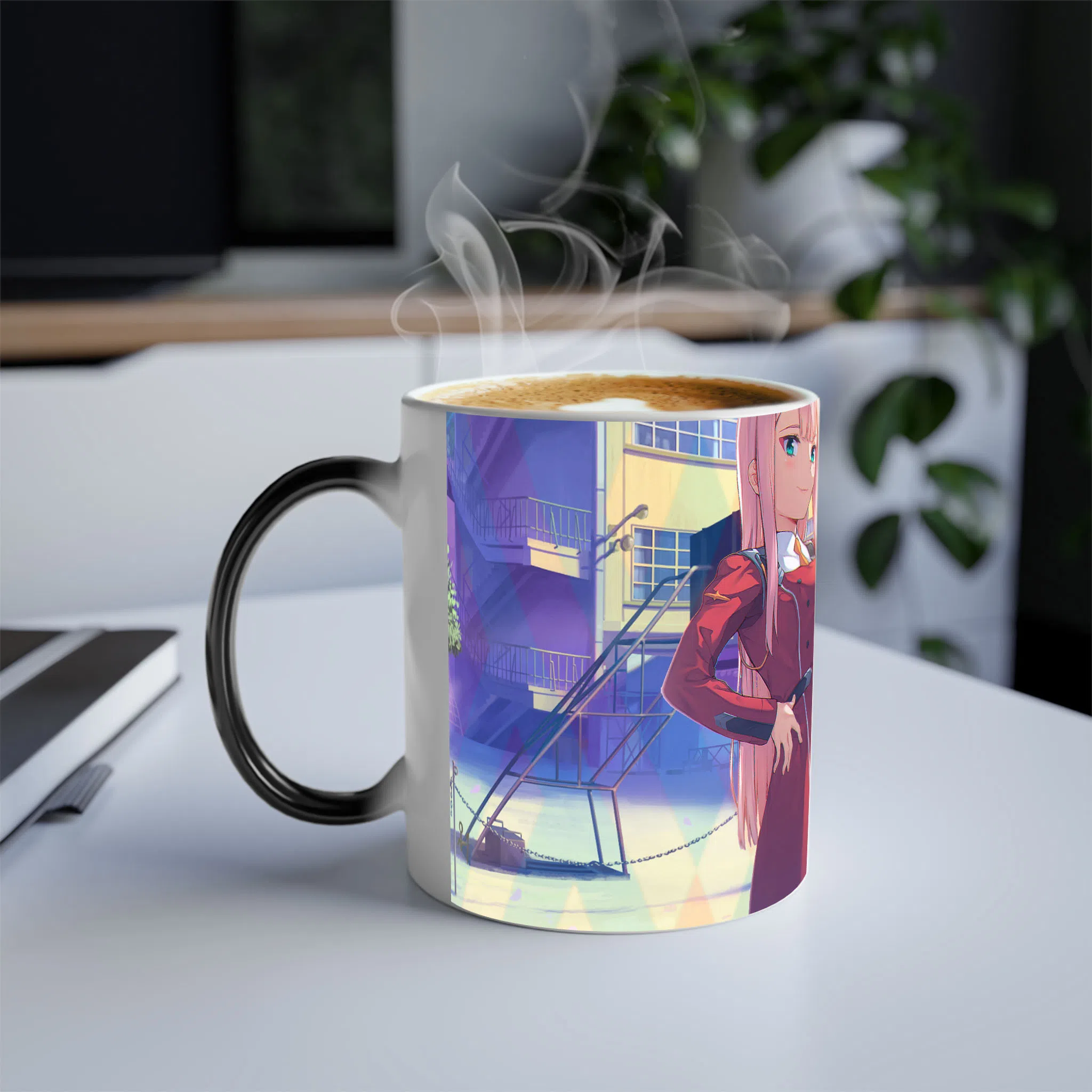 ماگ حرارتی لیمینات طرح انیمه Darling in the Franxx کد NM0600 — تصویر 3