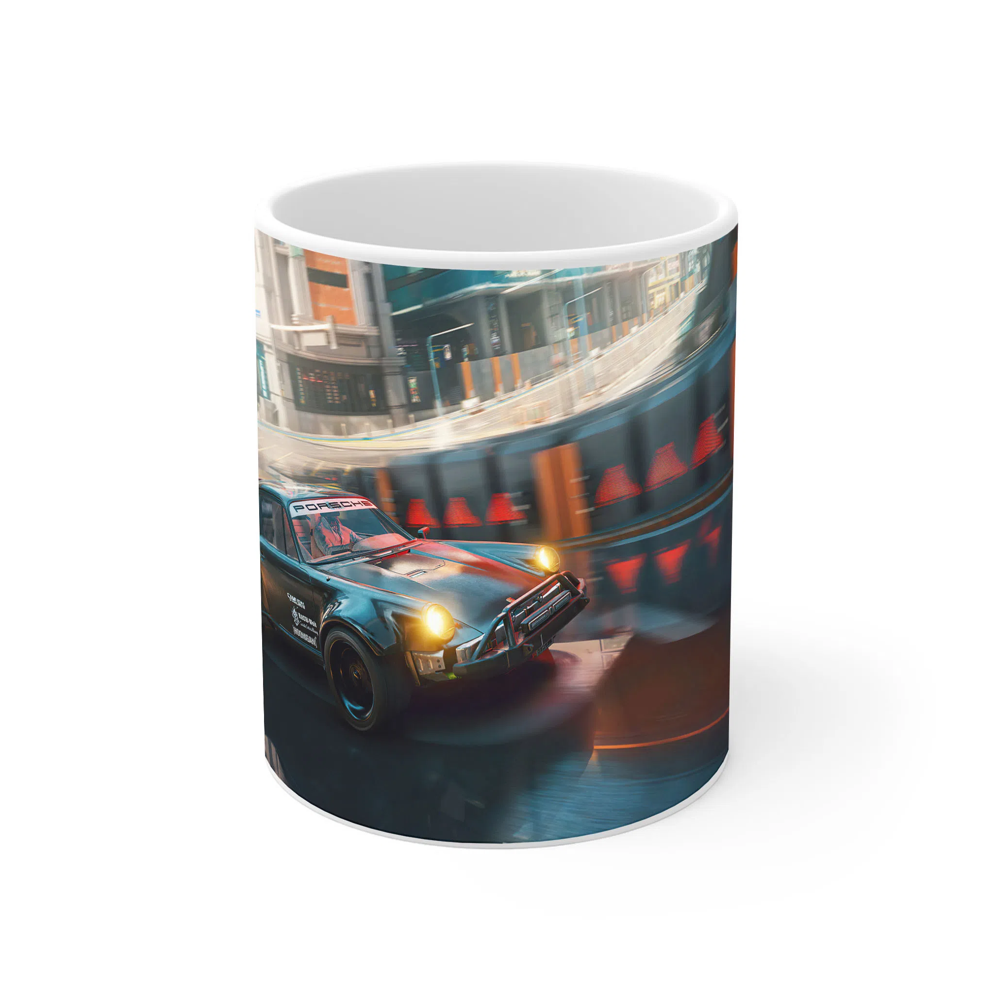 ماگ لیمینات طرح بازی سایبرپانک Cyberpunk 2077 Game کد NM6754 — تصویر 2