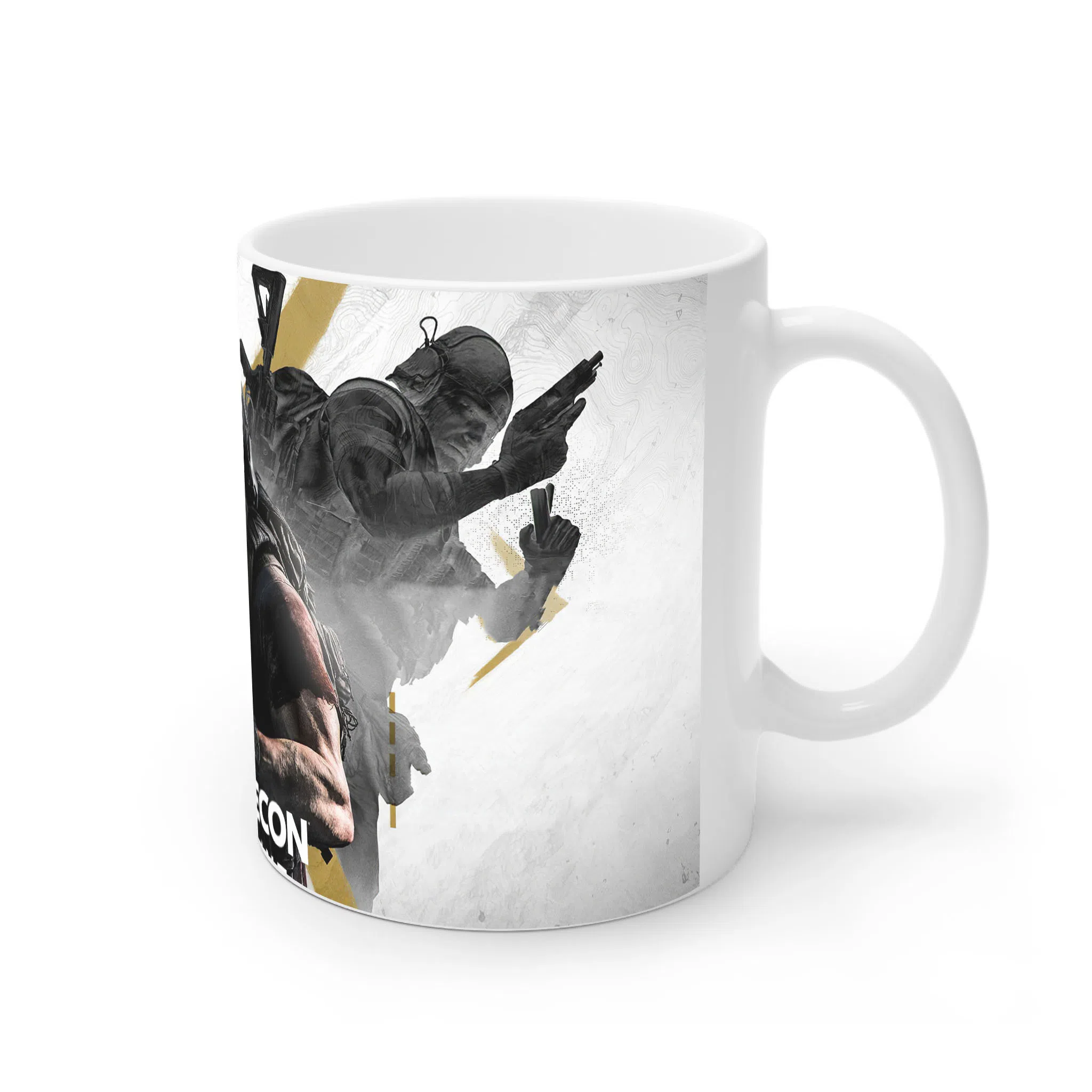 ماگ لیمینات طرح بازی Tom Clancys Rainbow Six Siege Game کد NM10179 — تصویر 3