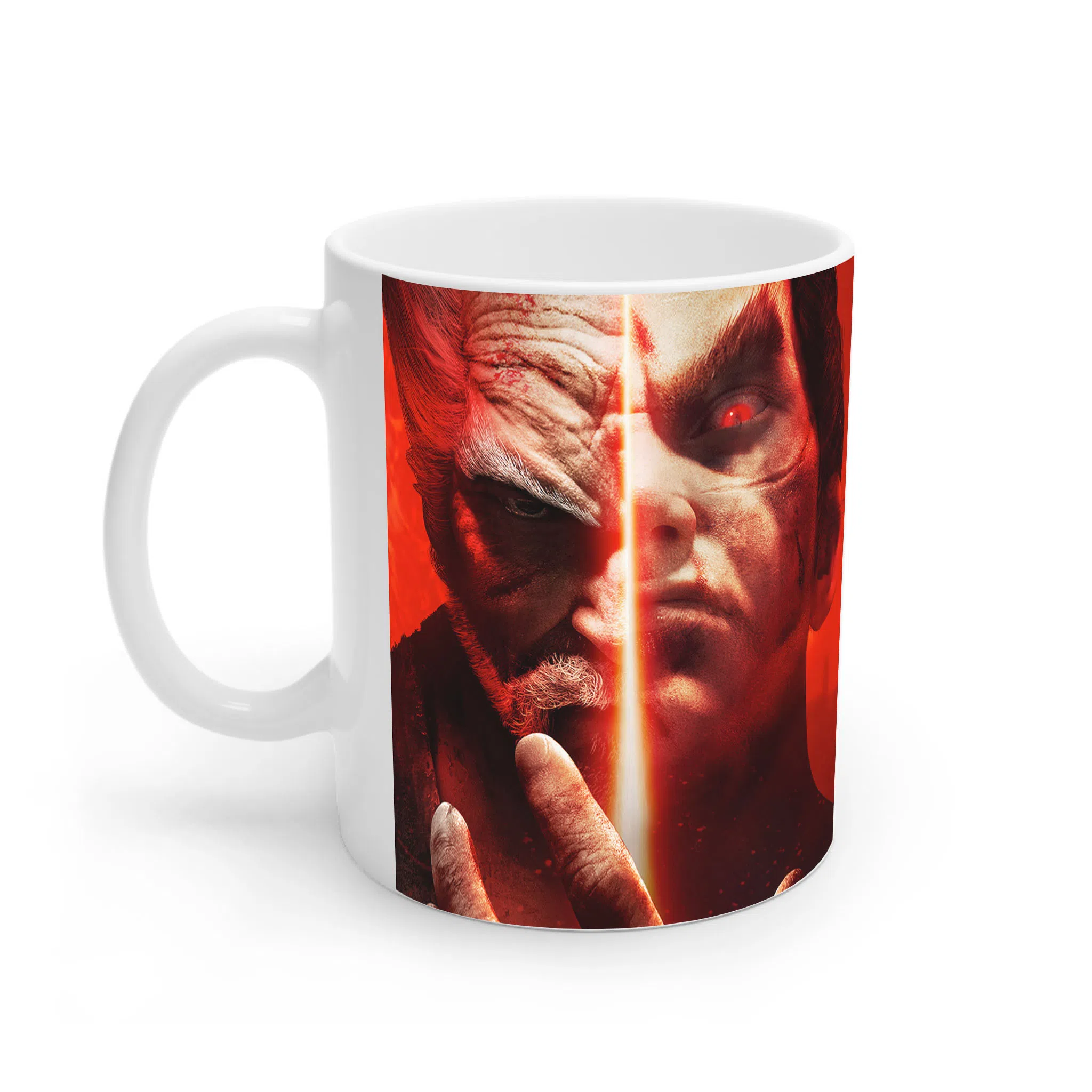 ماگ لیمینات طرح بازی Tekken Game با تصویر Heihachi و Kazuya کد NM9936