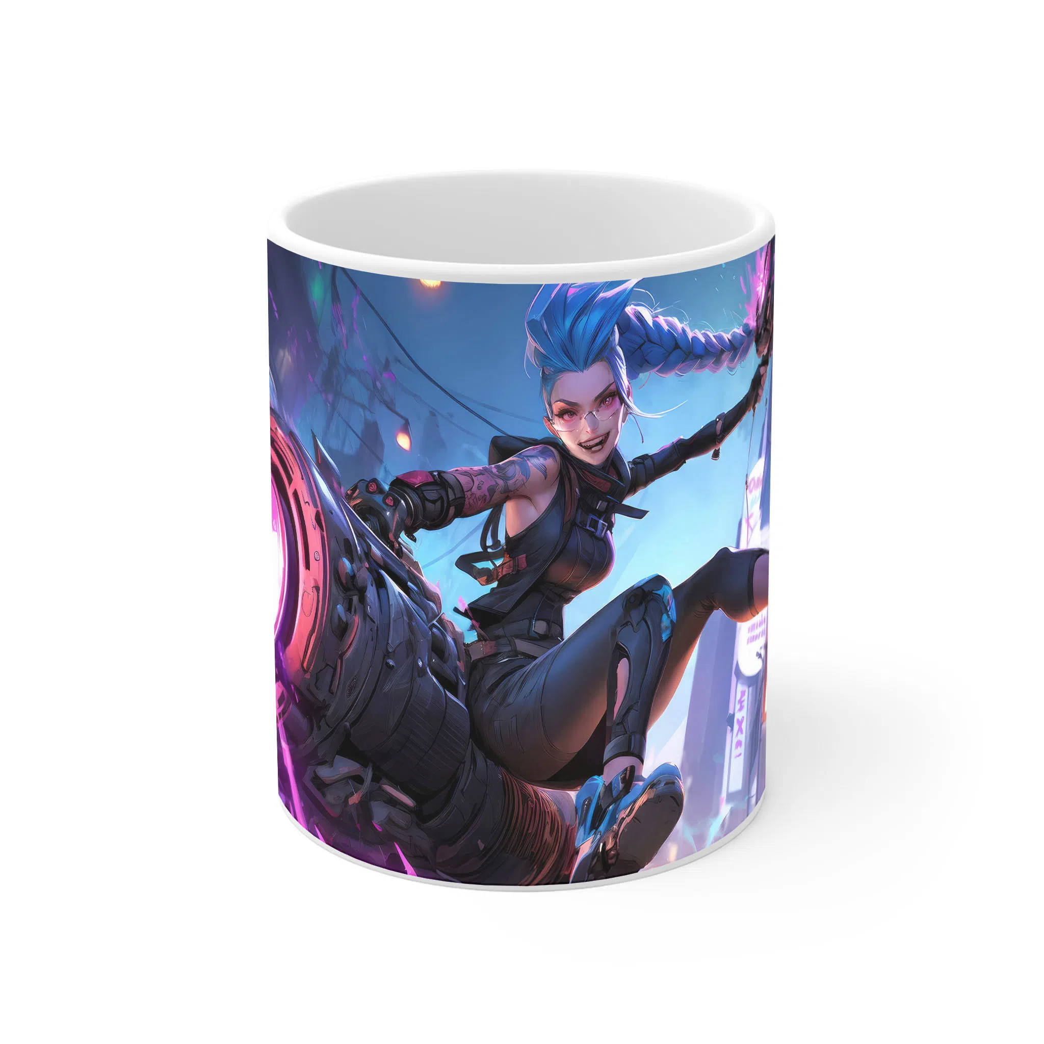 ماگ لیمینات طرح بازی سایبرپانک Cyberpunk 2077 Game کد NM6695