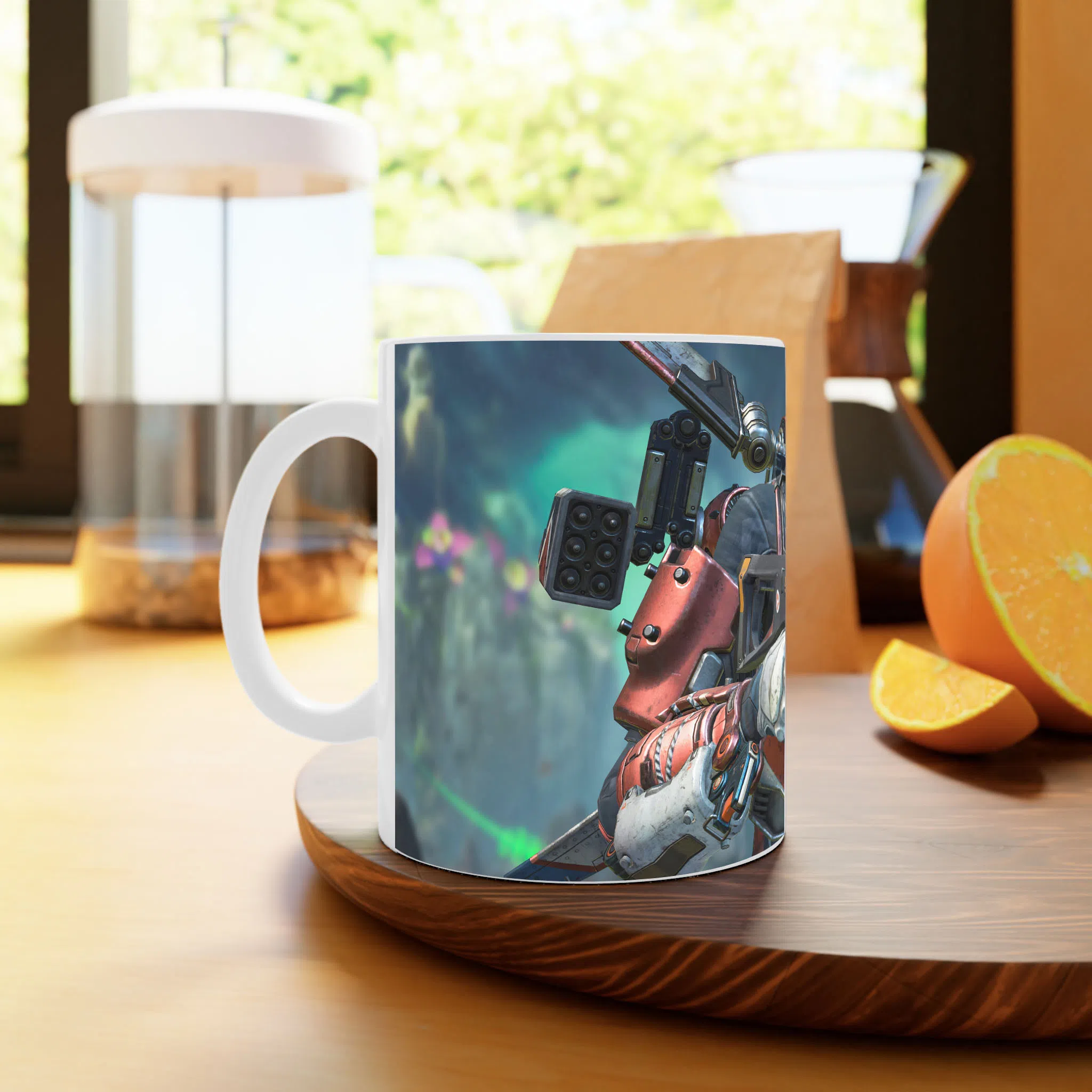 ماگ لیمینات طرح بازی Apex Legends Game کد NM5951 — تصویر 3