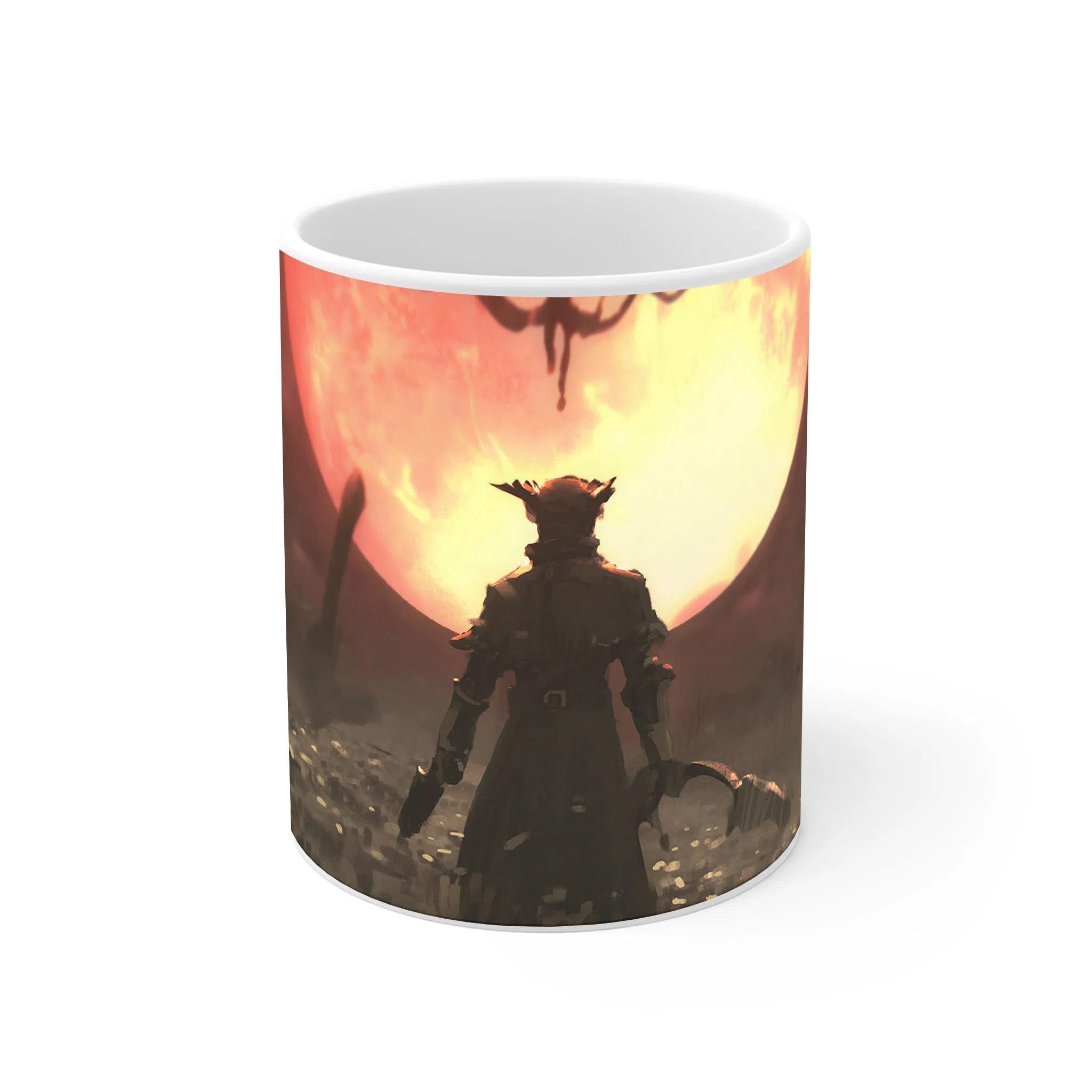 ماگ لیمینات طرح بازی بلادبورن Bloodborne Game کد NM6258