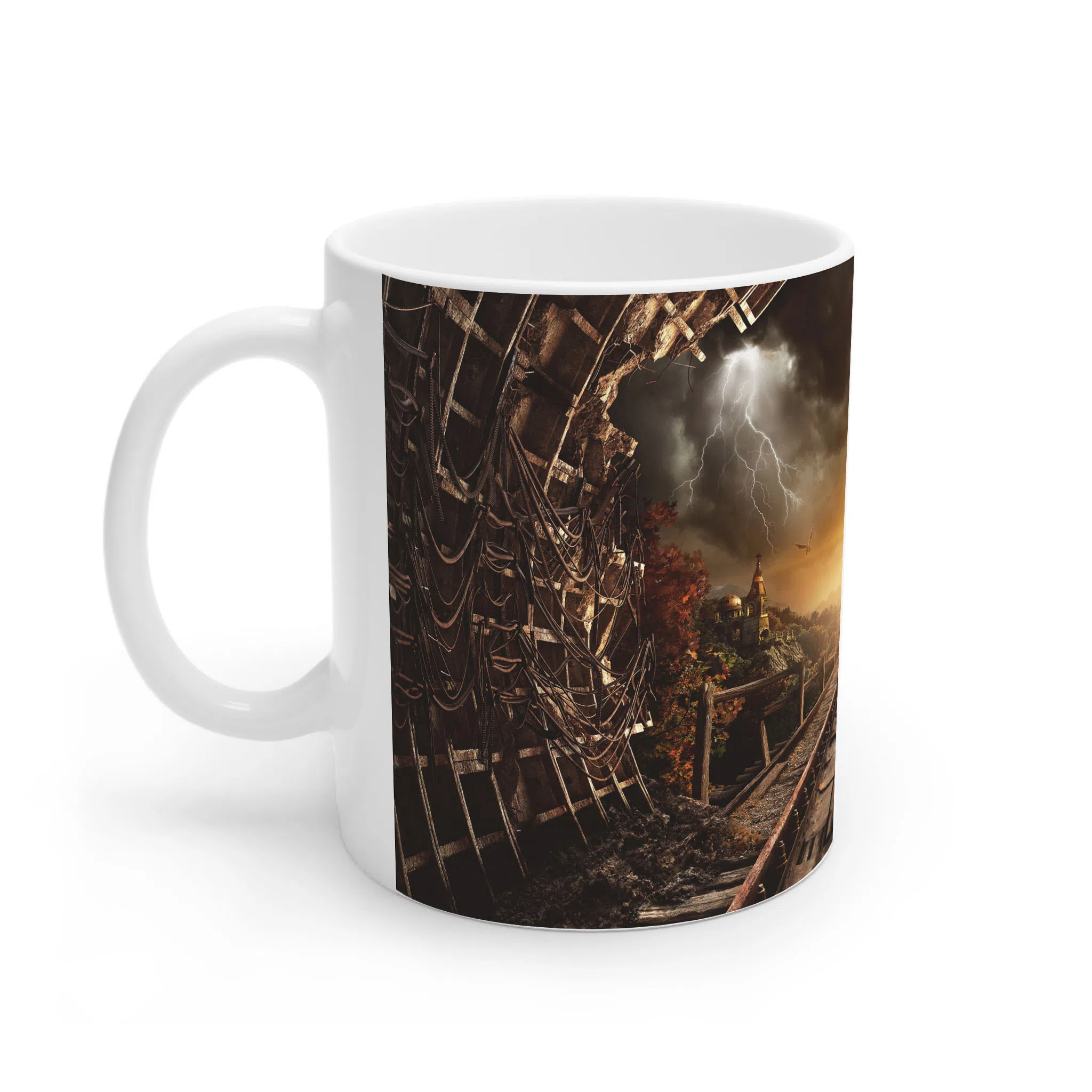 ماگ لیمینات طرح بازی Metro Exodus Game کد NM8374 — تصویر 2