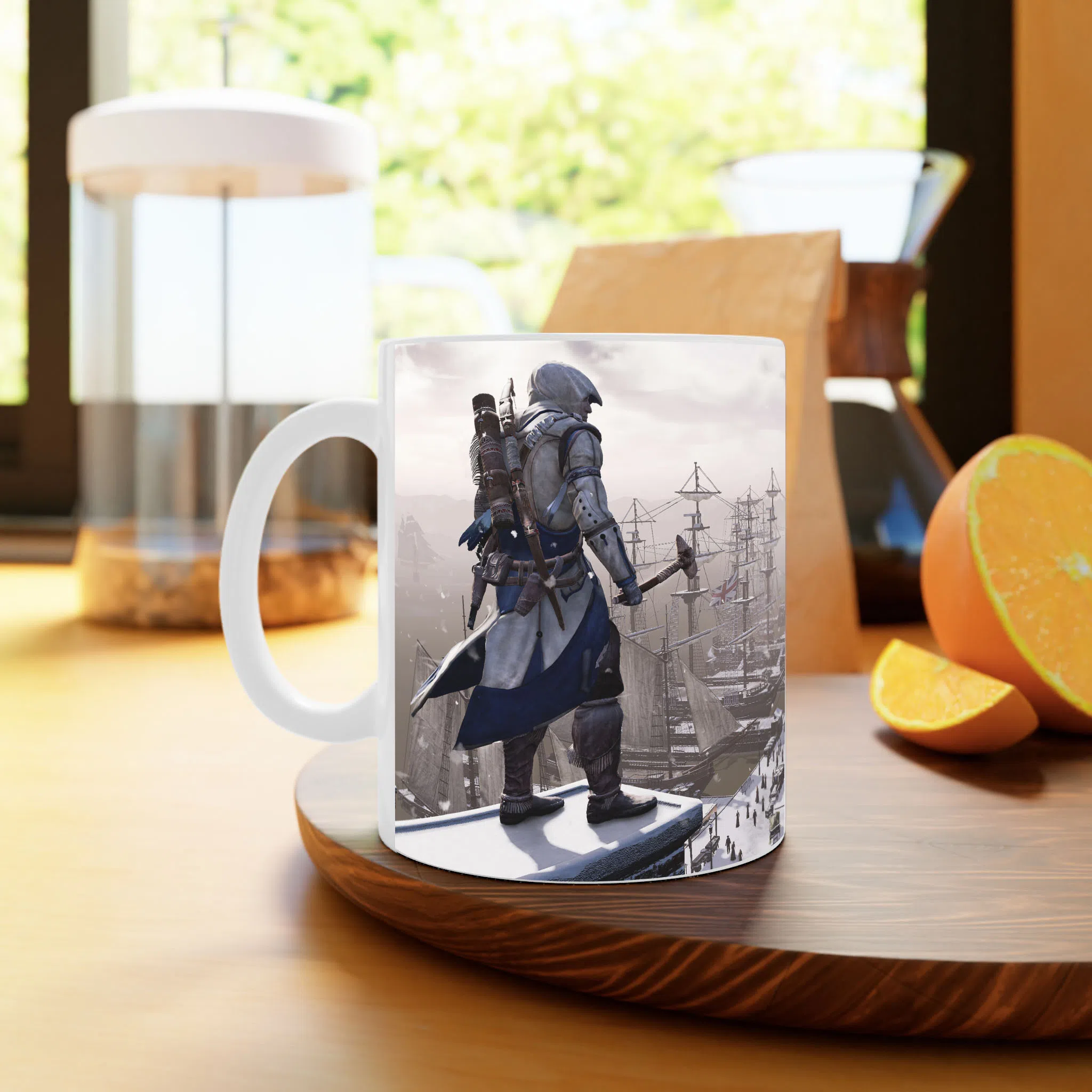 ماگ لیمینات طرح بازی اساسین Assassins Creed Game کد NM6010 — تصویر 3