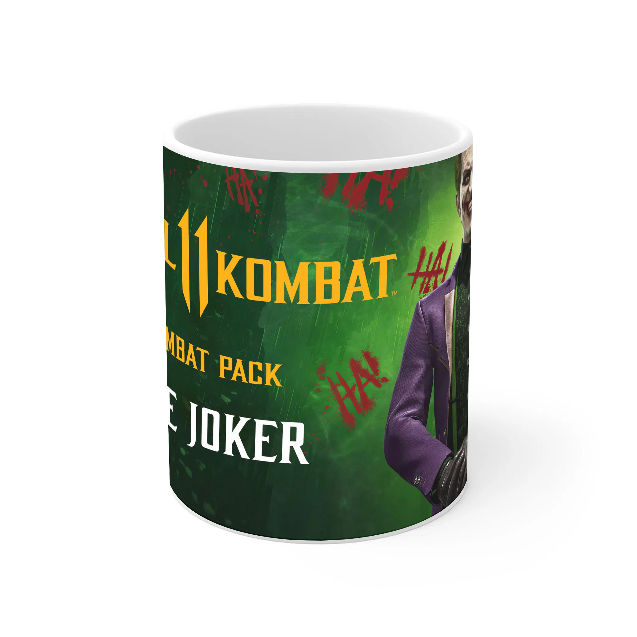 ماگ لیمینات طرح بازی مورتال کامبت Mortal Kombat Game جوکر کد NM8542 — تصویر 2