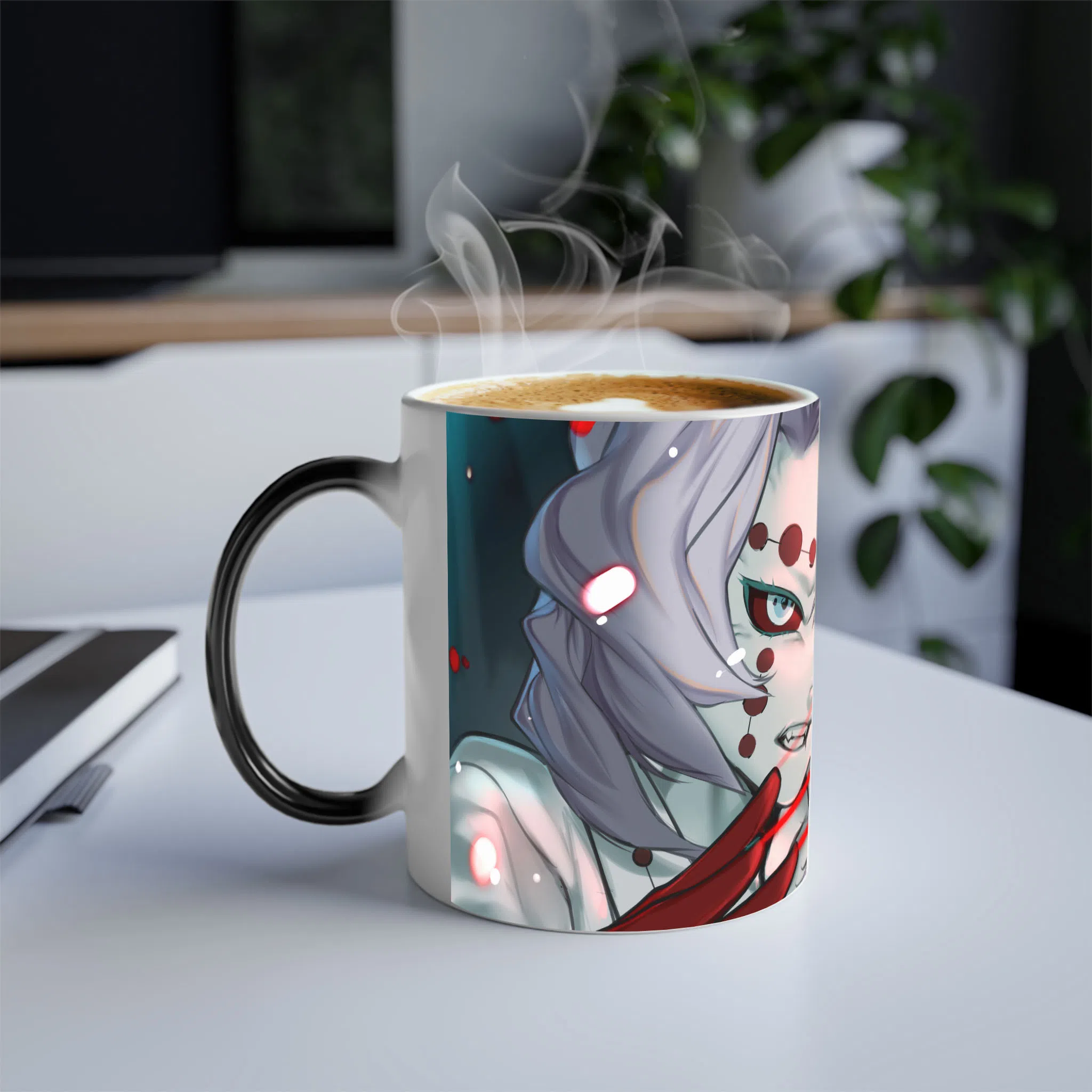 ماگ حرارتی لیمینات طرح انیمه شیطان کش - Kimetsu no Yaiba - Demon Slayer کد NM0626 — تصویر 3