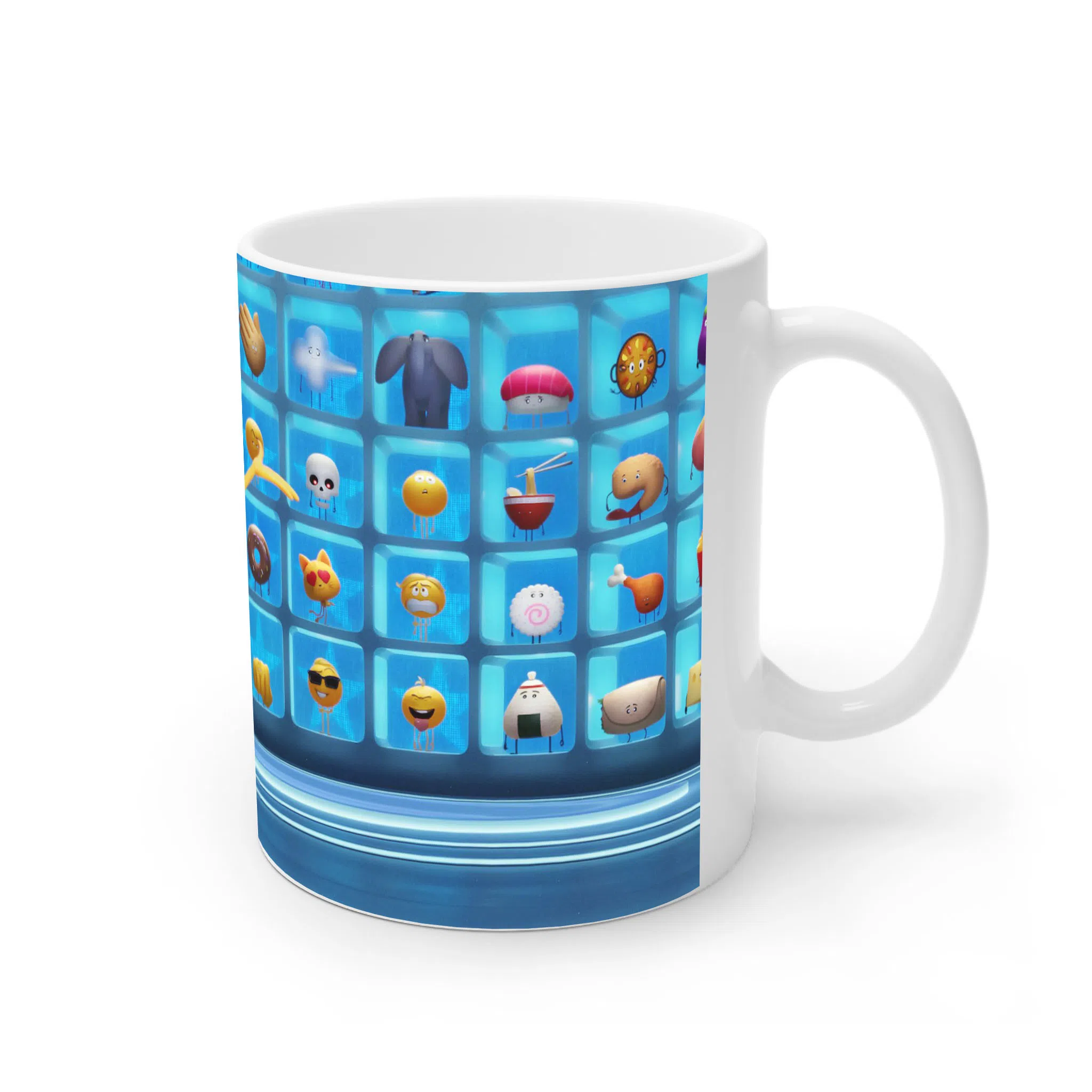 ماگ لیمینات طرح فیلم The Emoji کد NM12770 — تصویر 2