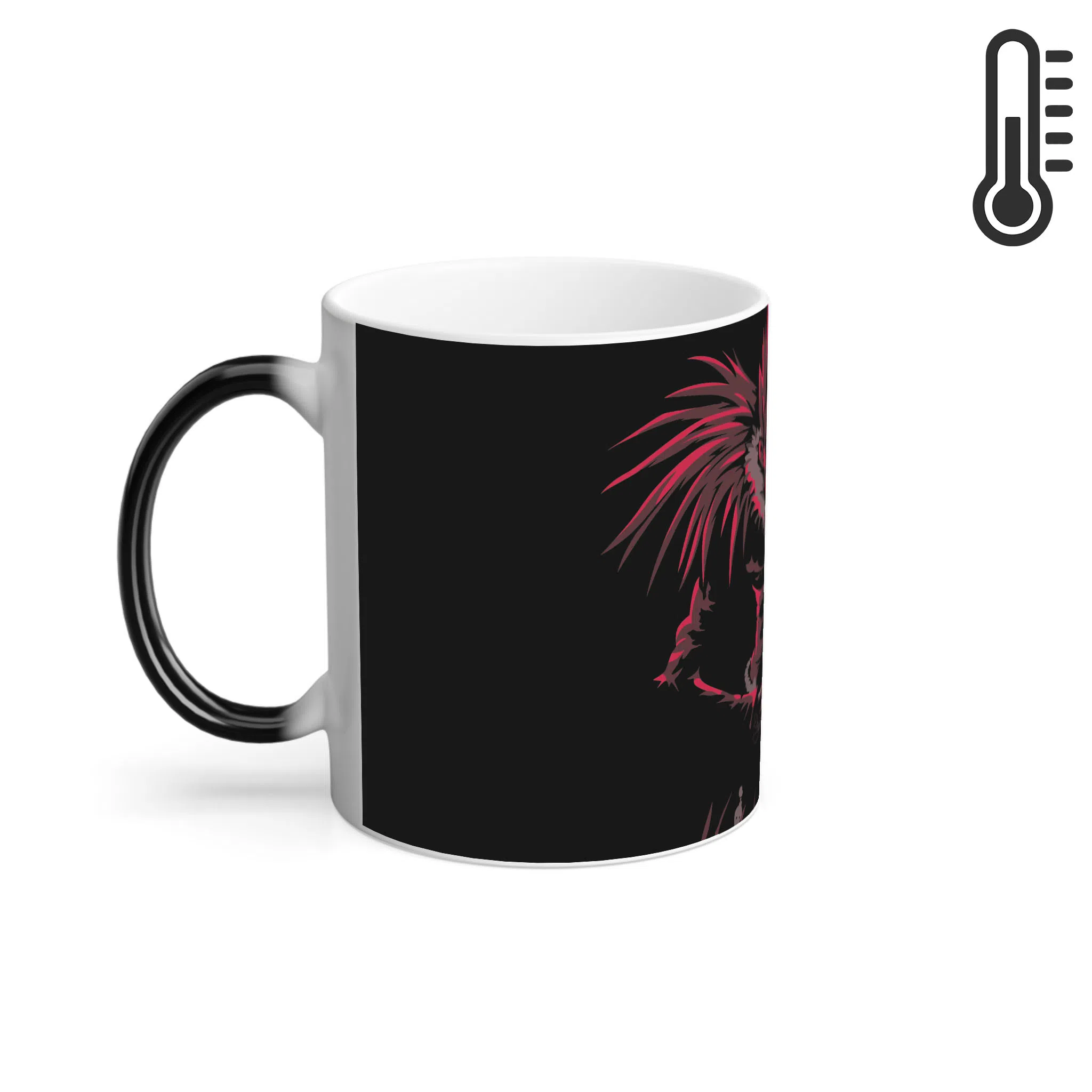 ماگ حرارتی لیمینات طرح انیمه دفترچه مرگ - Death Note کد NM0612 — تصویر 2
