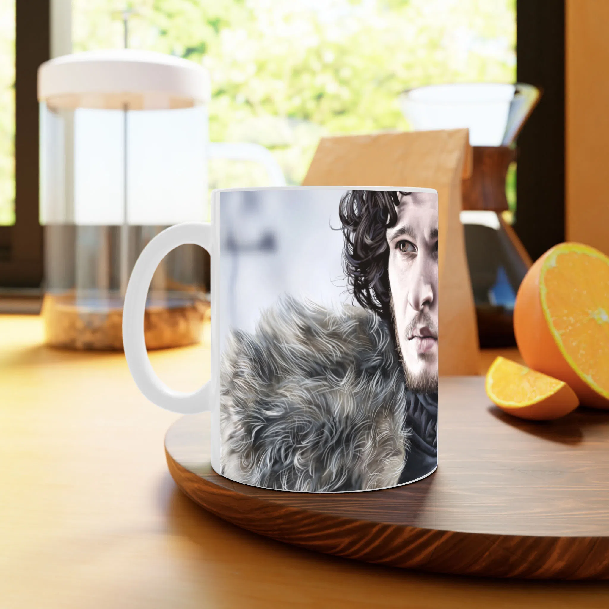 ماگ لیمینات طرح سریال بازی تاج و تخت Game of Thrones کد NM4209 — تصویر 3