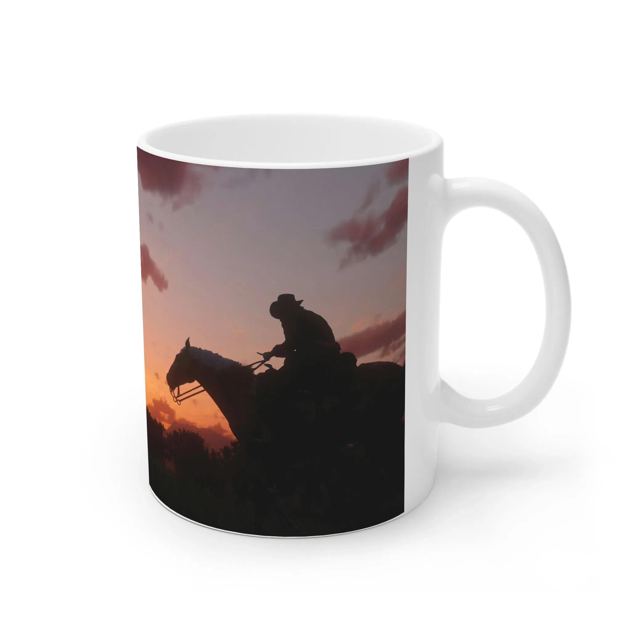 ماگ لیمینات طرح بازی Red Dead Redemption Game کد NM9268