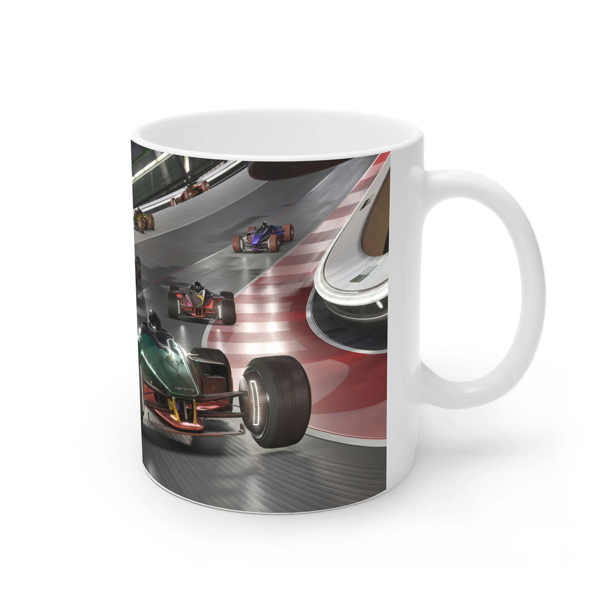 ماگ لیمینات طرح بازی Trackmania Game کد NM10260 — تصویر 3