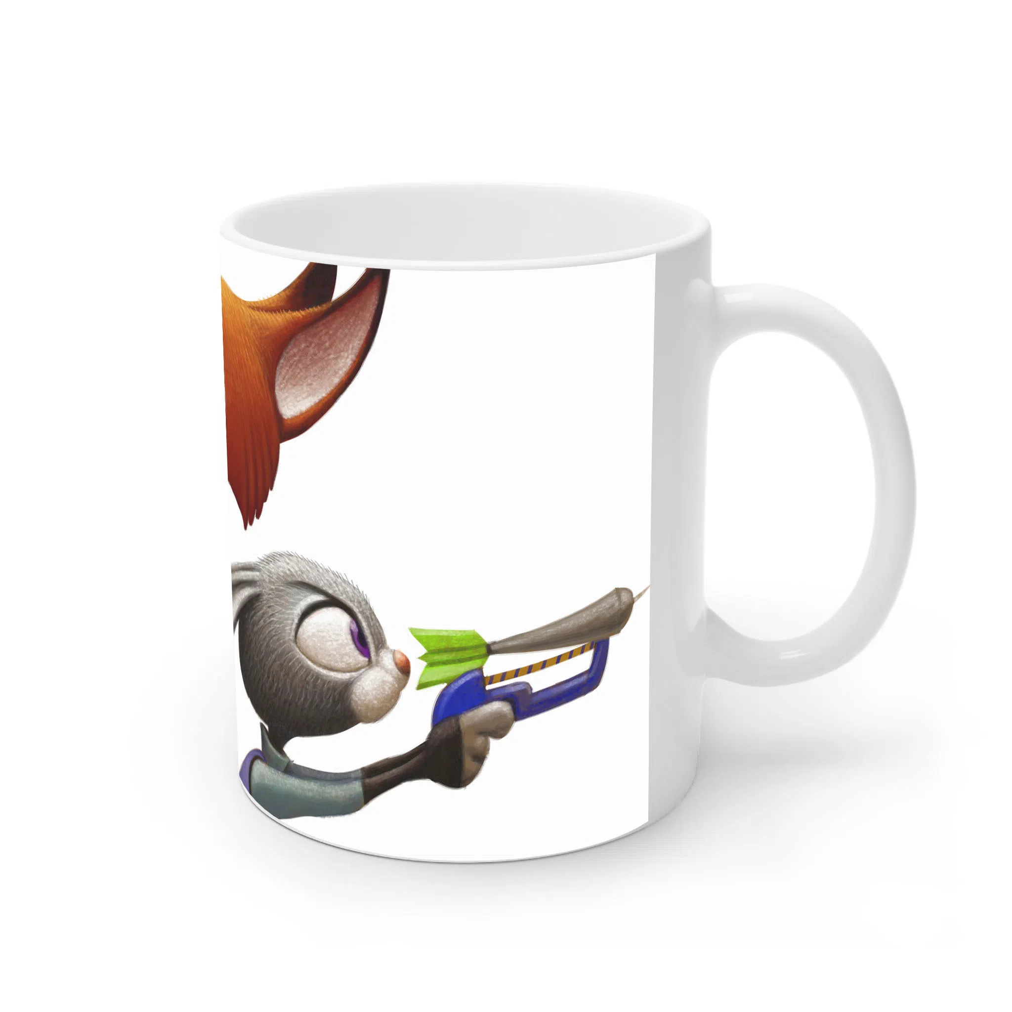 ماگ لیمینات طرح Zootopia زوتوپیا کد NM15240 — تصویر 2