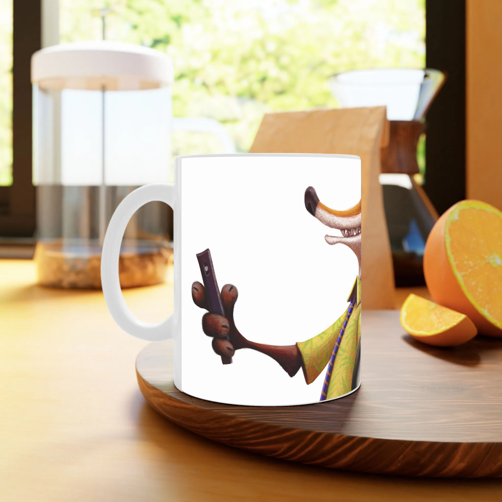 ماگ لیمینات طرح Zootopia زوتوپیا کد NM15240 — تصویر 4