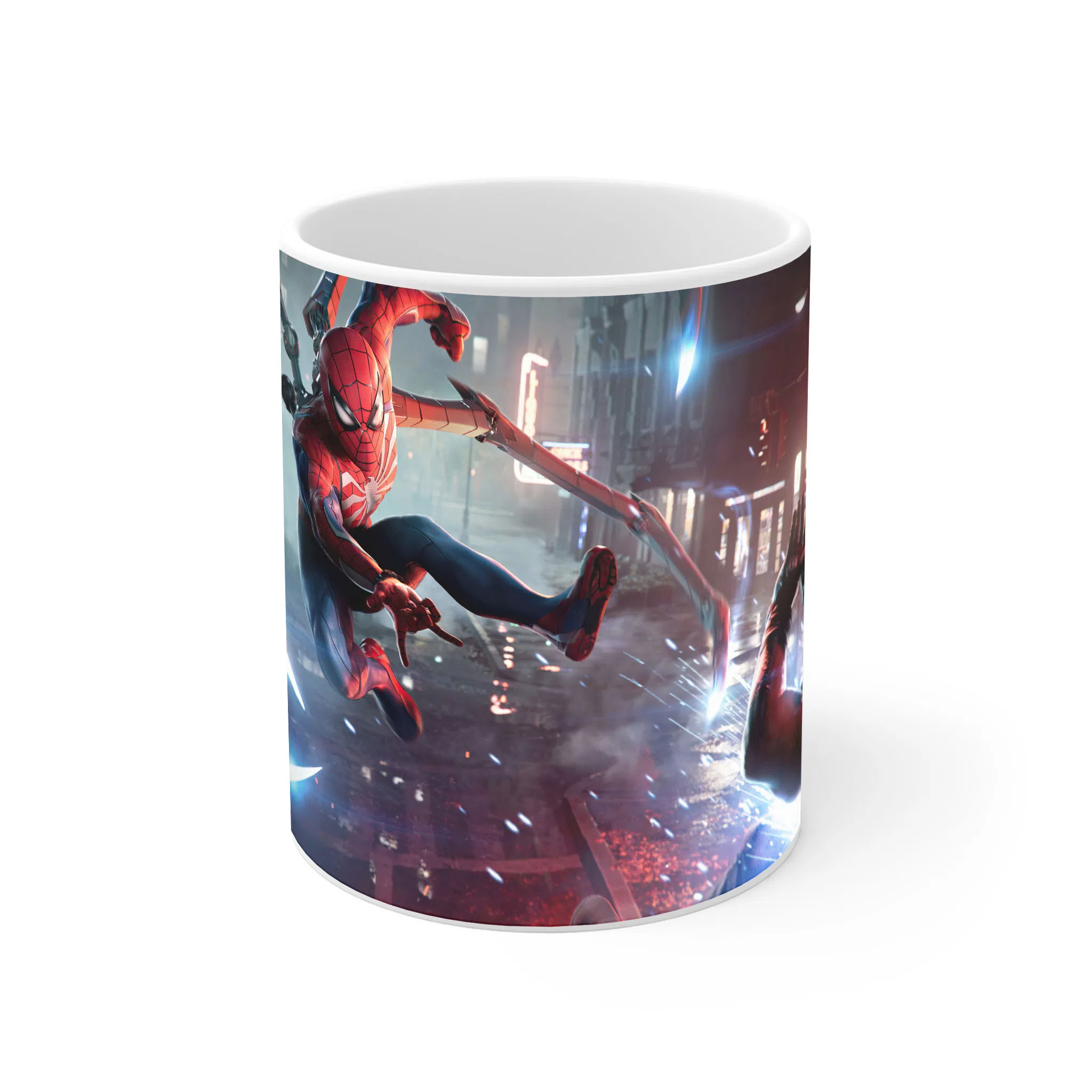 ماگ لیمینات طرح بازی اسپایدرمن مرد عنکبوتی Spider Man Game کد NM9631