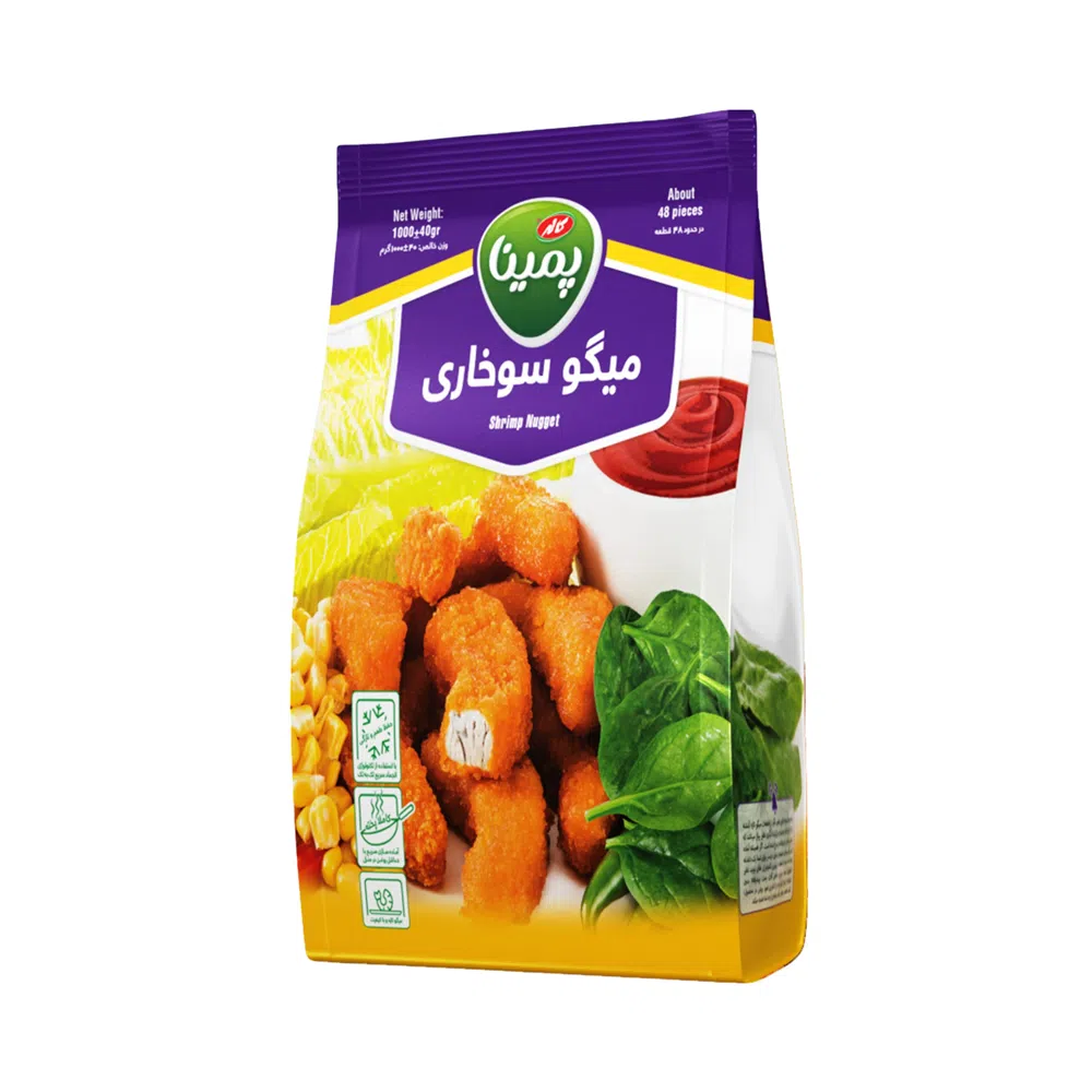 مرغ سوخاری مهمانی پمینا 1000 گرم
