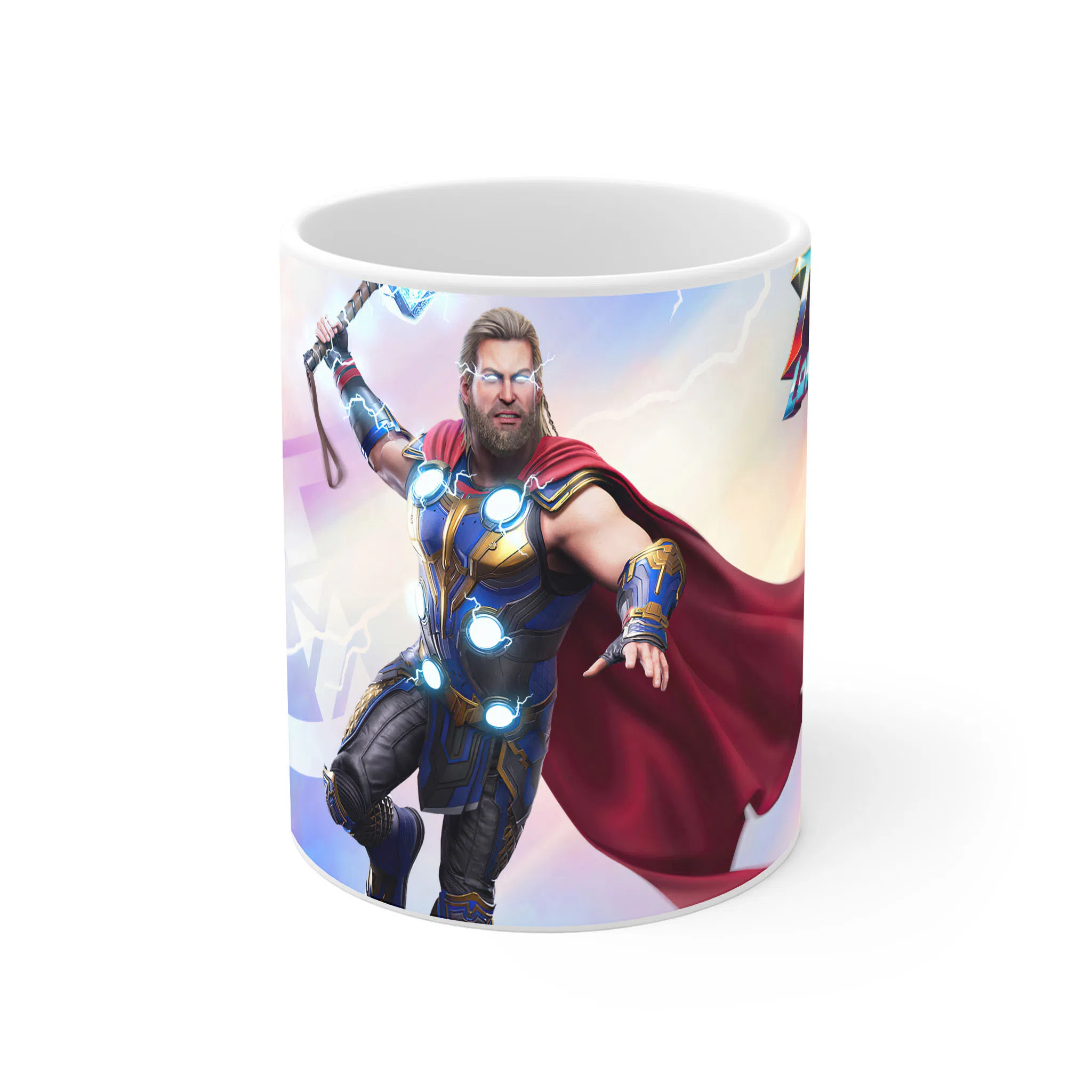 ماگ لیمینات طرح بازی Marvels Avengers Game کد NM8341