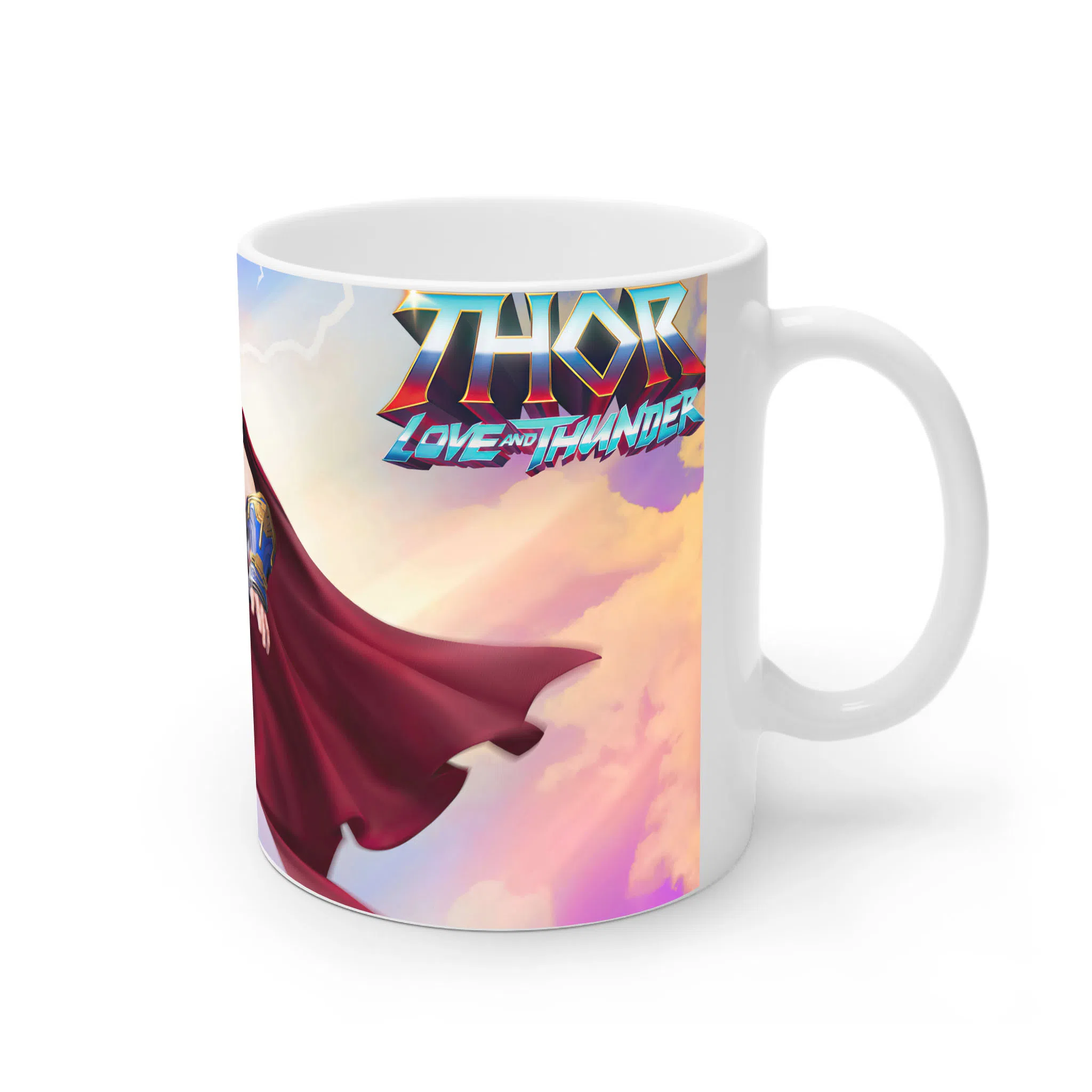 ماگ لیمینات طرح بازی Marvels Avengers Game کد NM8341 — تصویر 2