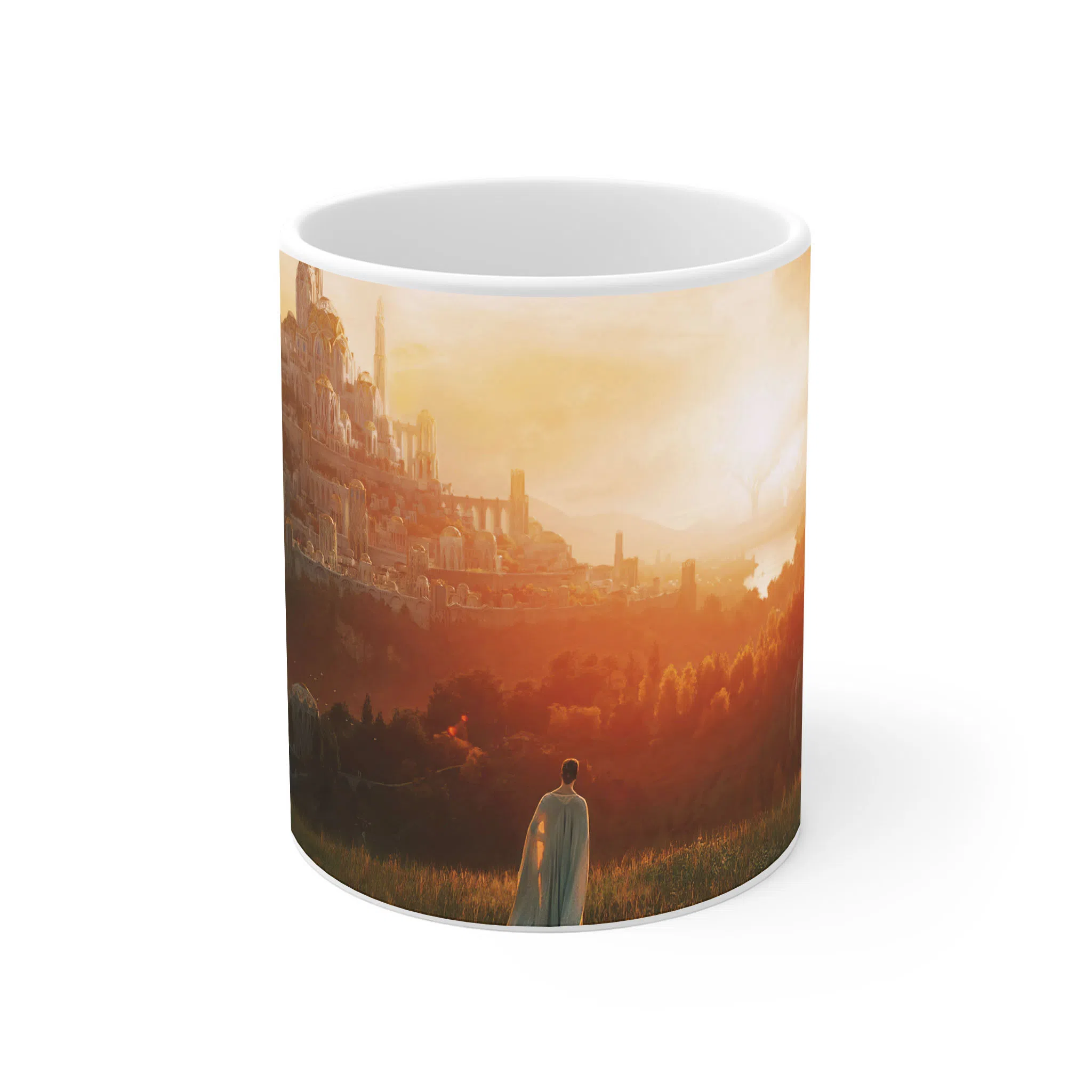 ماگ لیمینات طرح سریال ارباب حلقه ها The Lord of the Rings کد NM5411