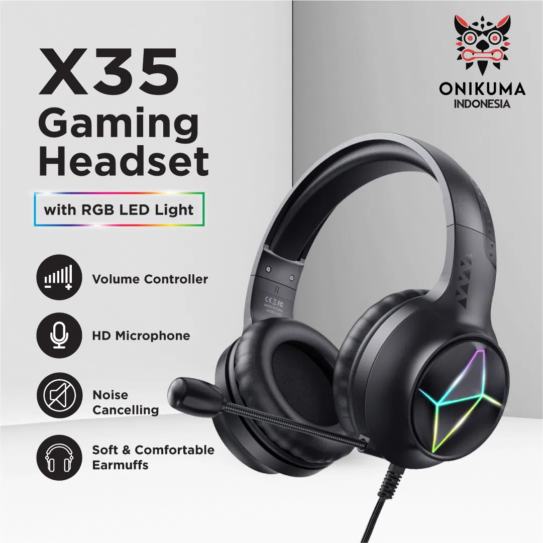 هدست مخصوص بازی اونیکوما مدل x35 — تصویر 3