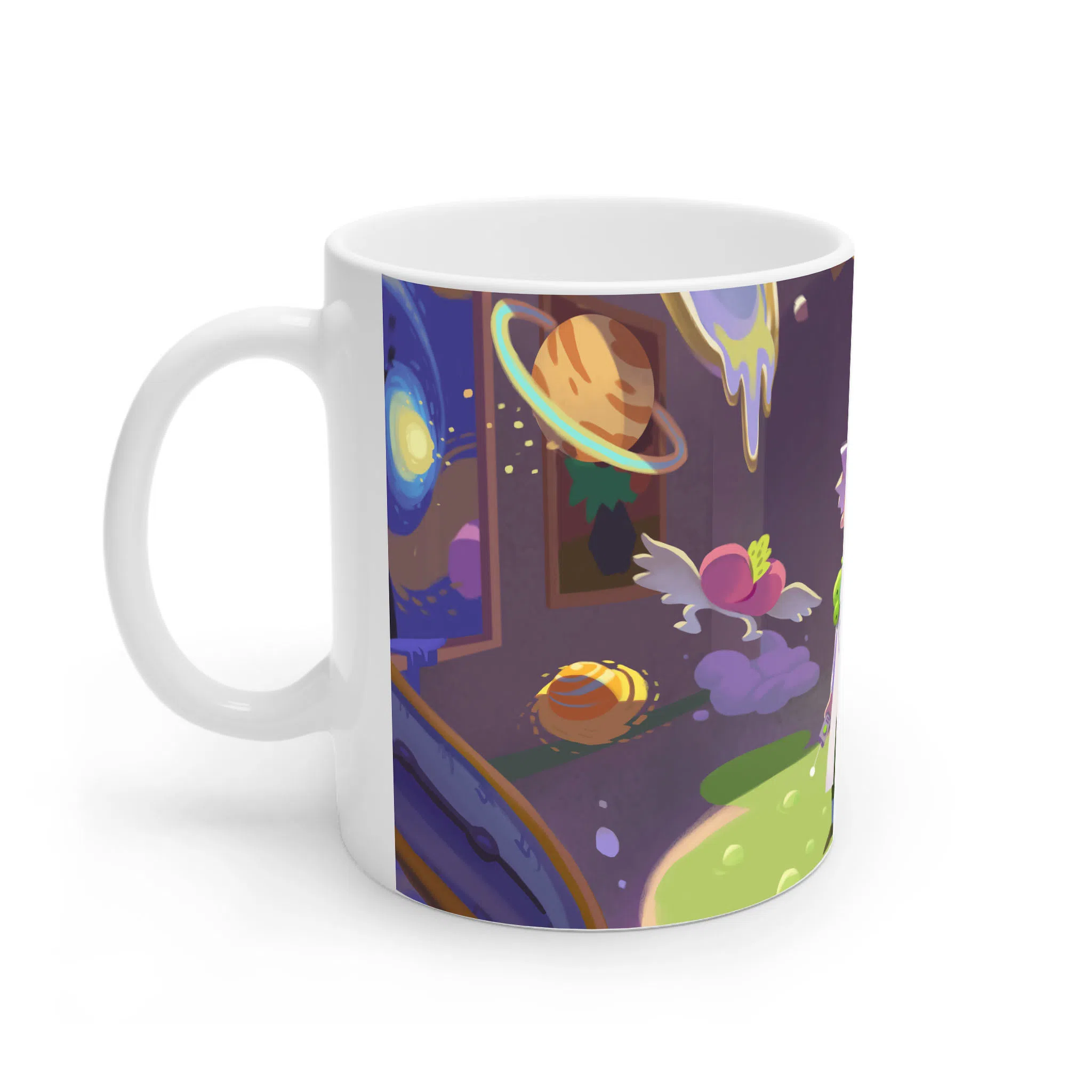 ماگ لیمینات طرح سریال ریک و مورتی Rick and Morty کد NM4920 — تصویر 2