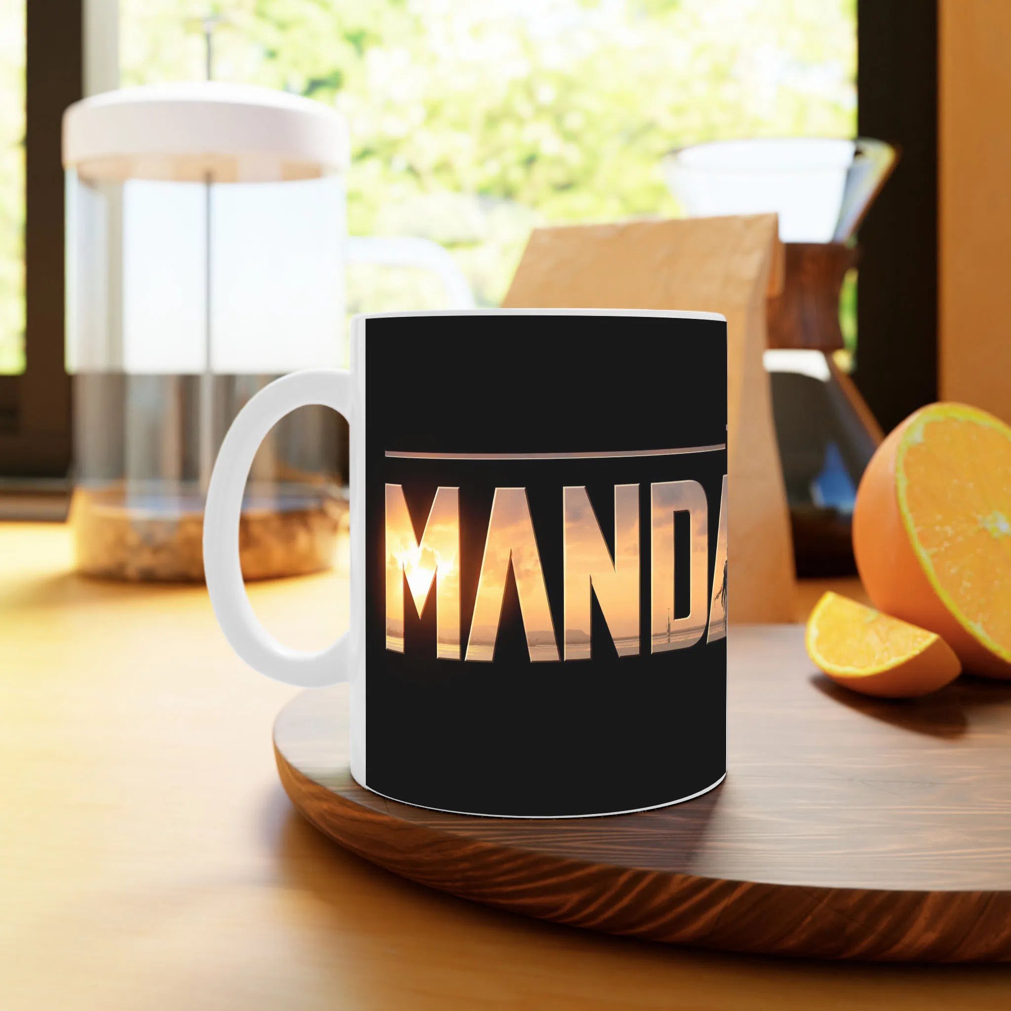 ماگ لیمینات طرح سریال مندلورین The Mandalorian کد NM5495 — تصویر 2