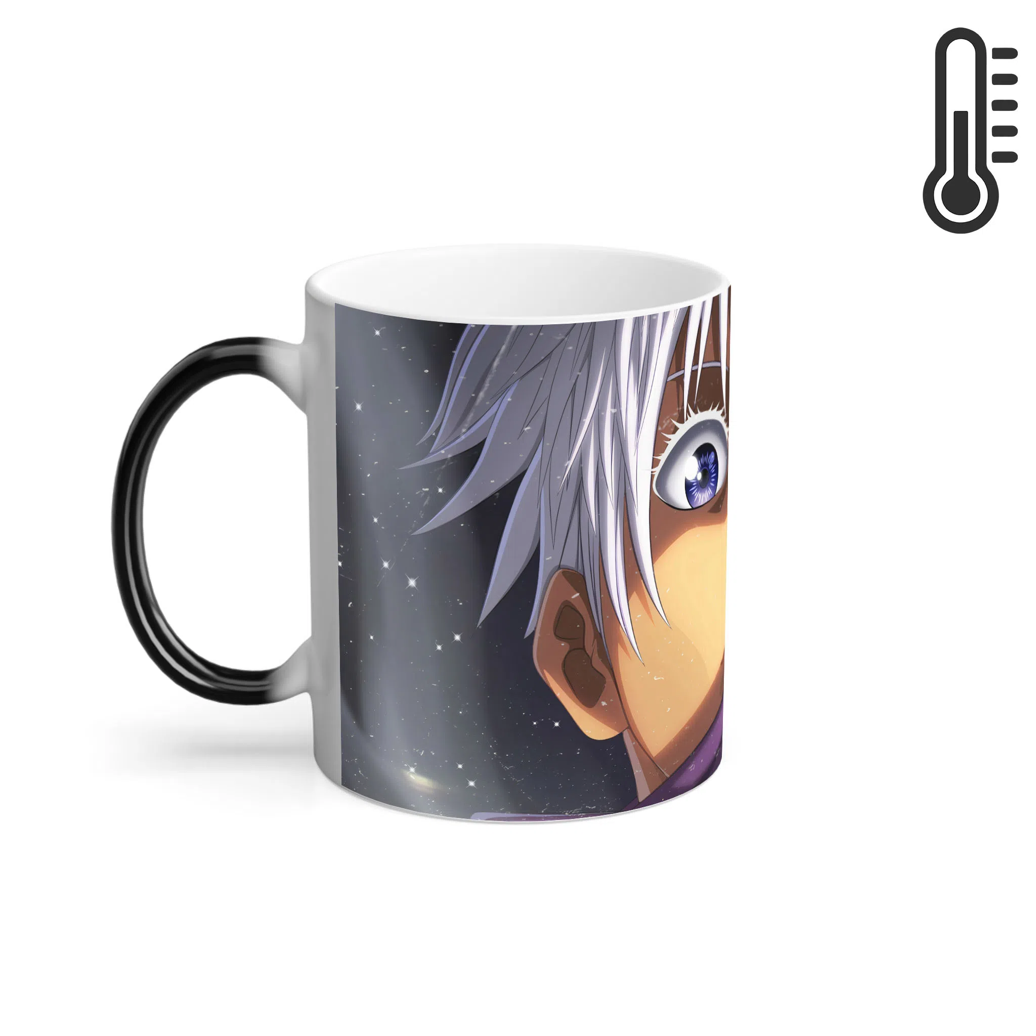 ماگ حرارتی لیمینات طرح انیمه جوجوتسو کایسن Jujutsu Kaisen Gojo Satoru کد NM0902 — تصویر 2