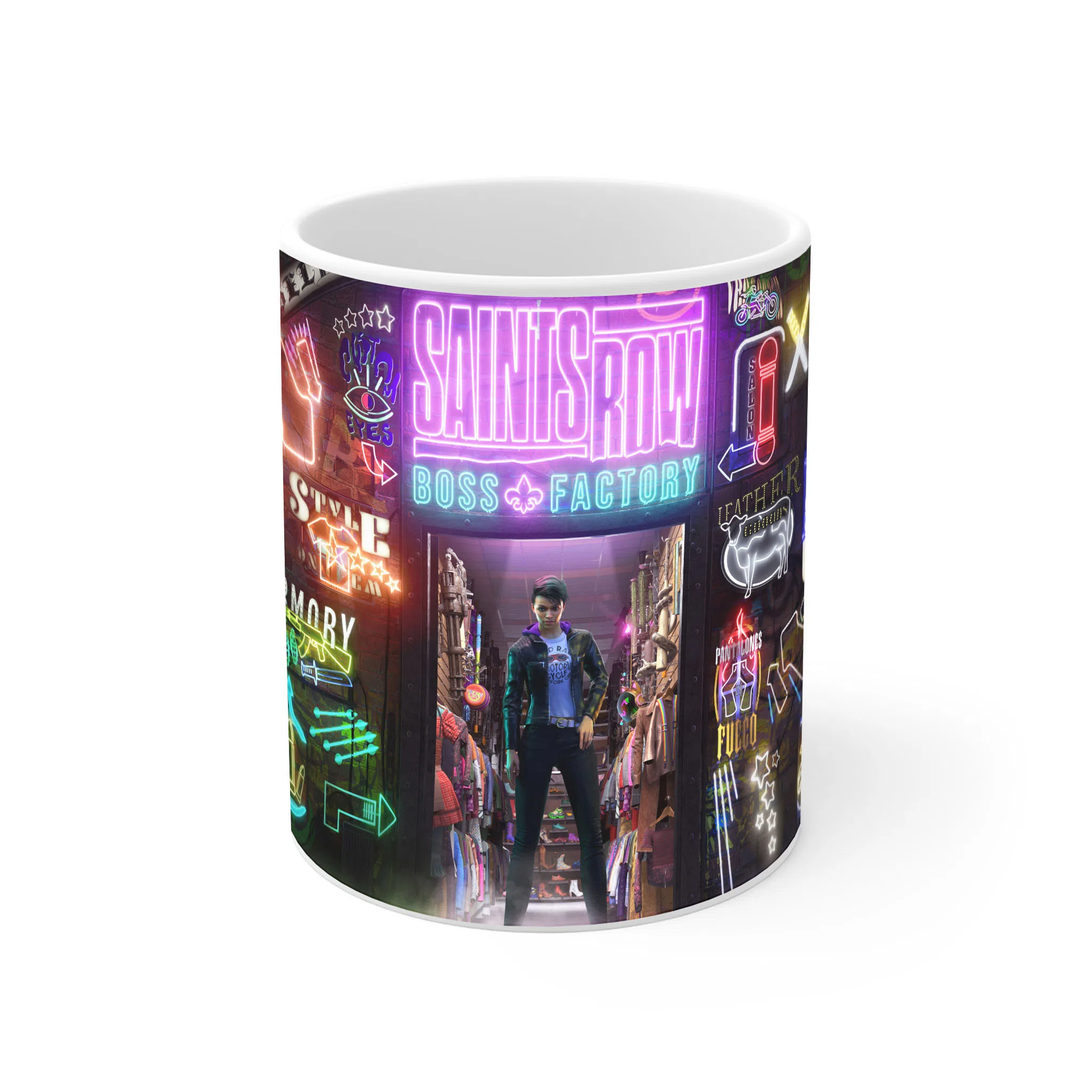 ماگ لیمینات طرح بازی Saints Row Game کد NM9371