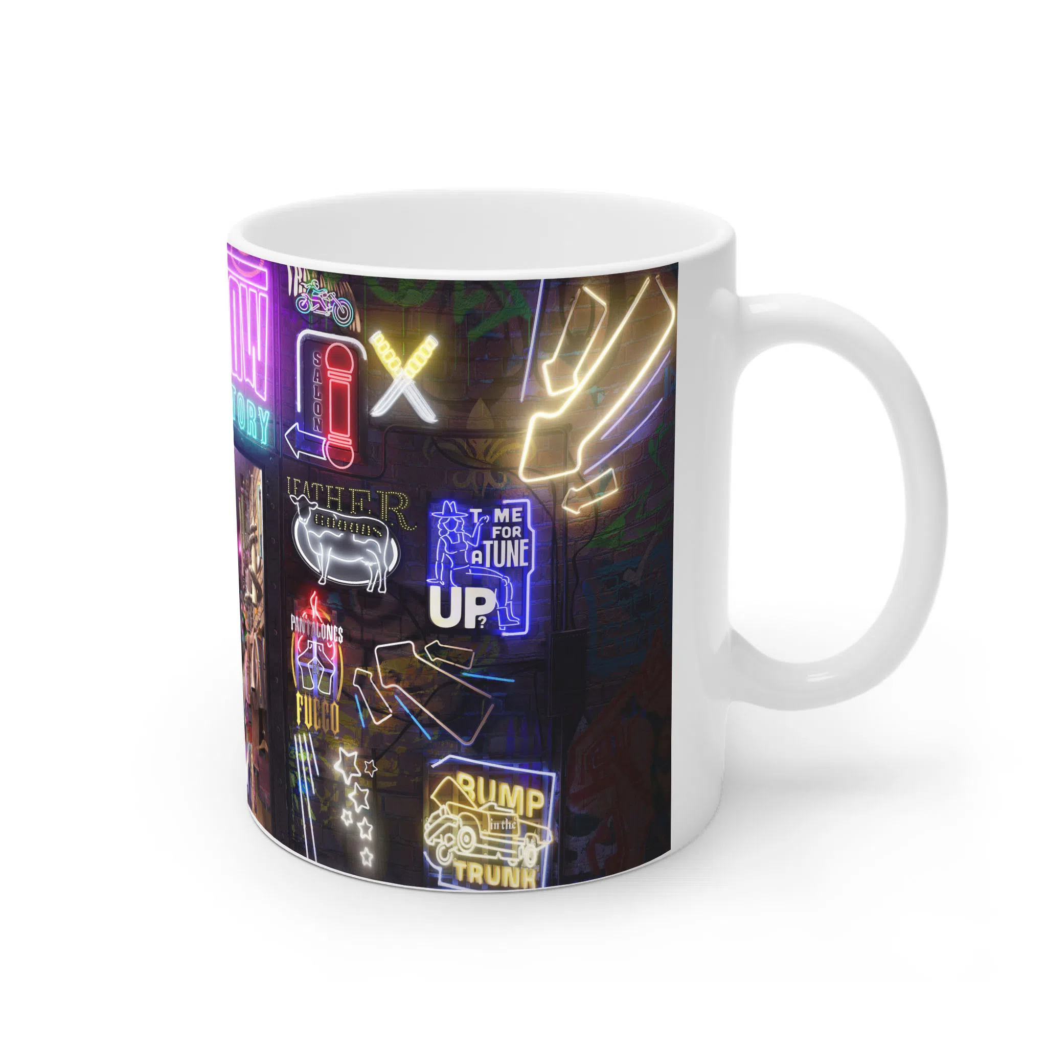 ماگ لیمینات طرح بازی Saints Row Game کد NM9371 — تصویر 2