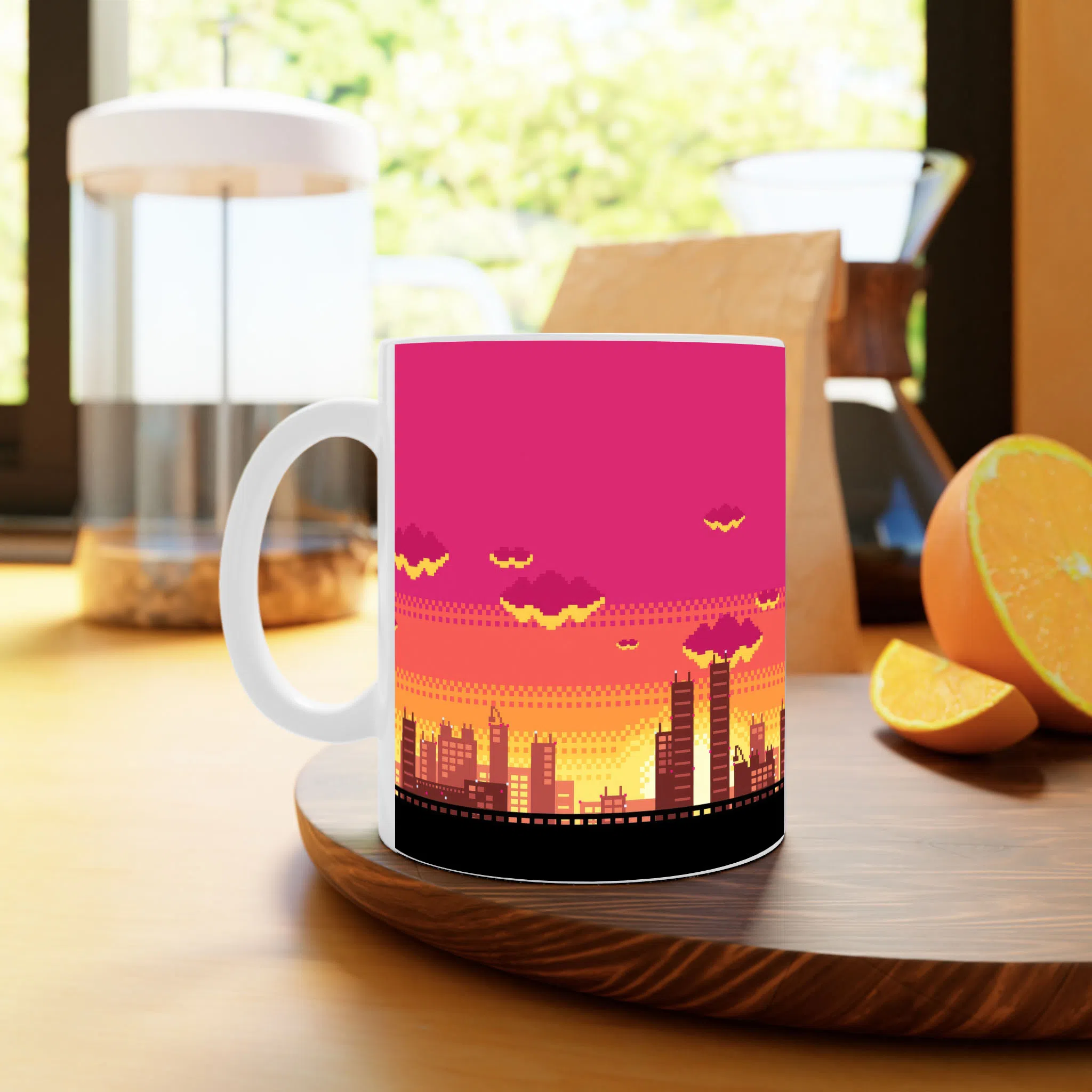 ماگ لیمینات طرح انیمه Evangelion کد NM0781 — تصویر 3