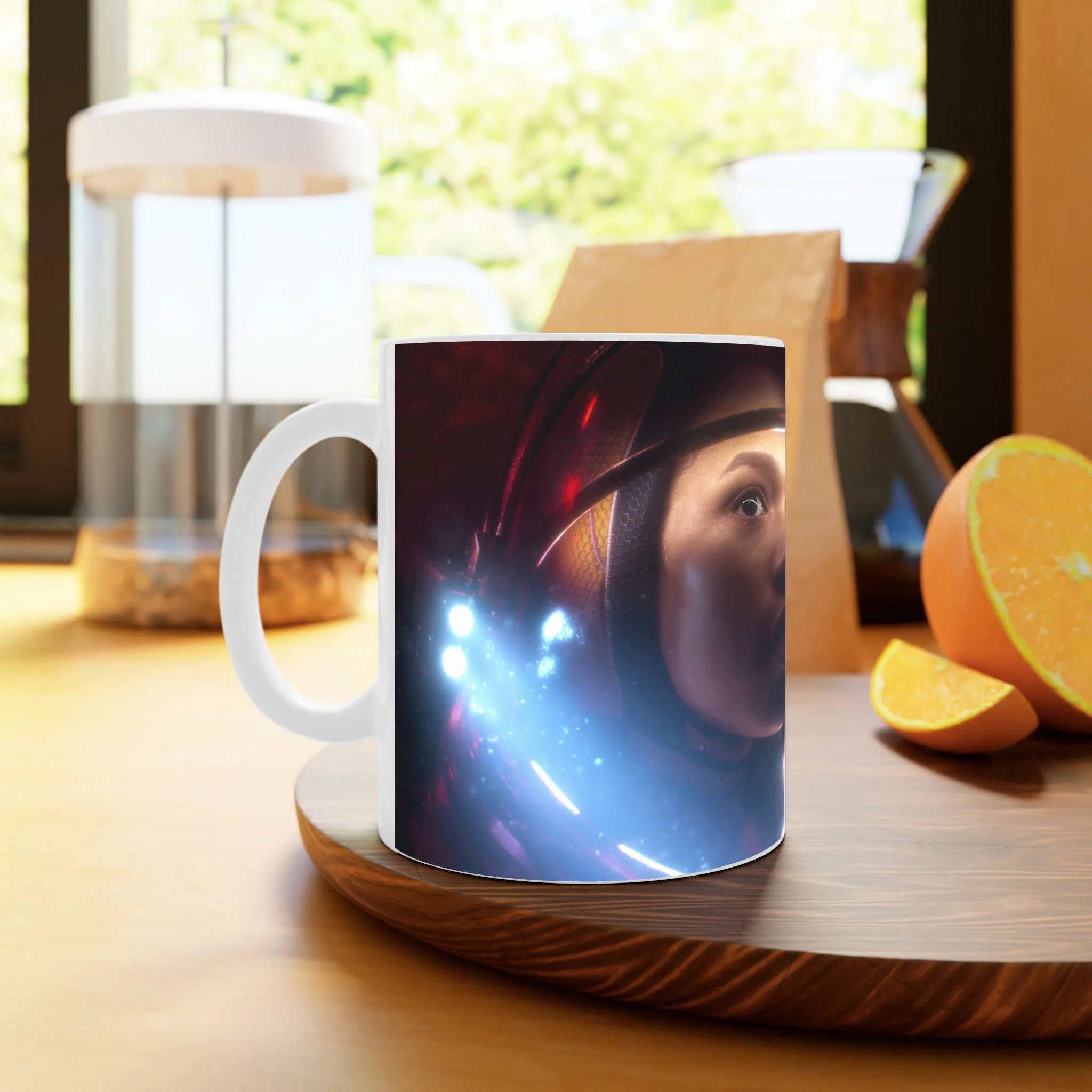ماگ لیمینات طرح سریال Lost in Space کد NM4594 — تصویر 2