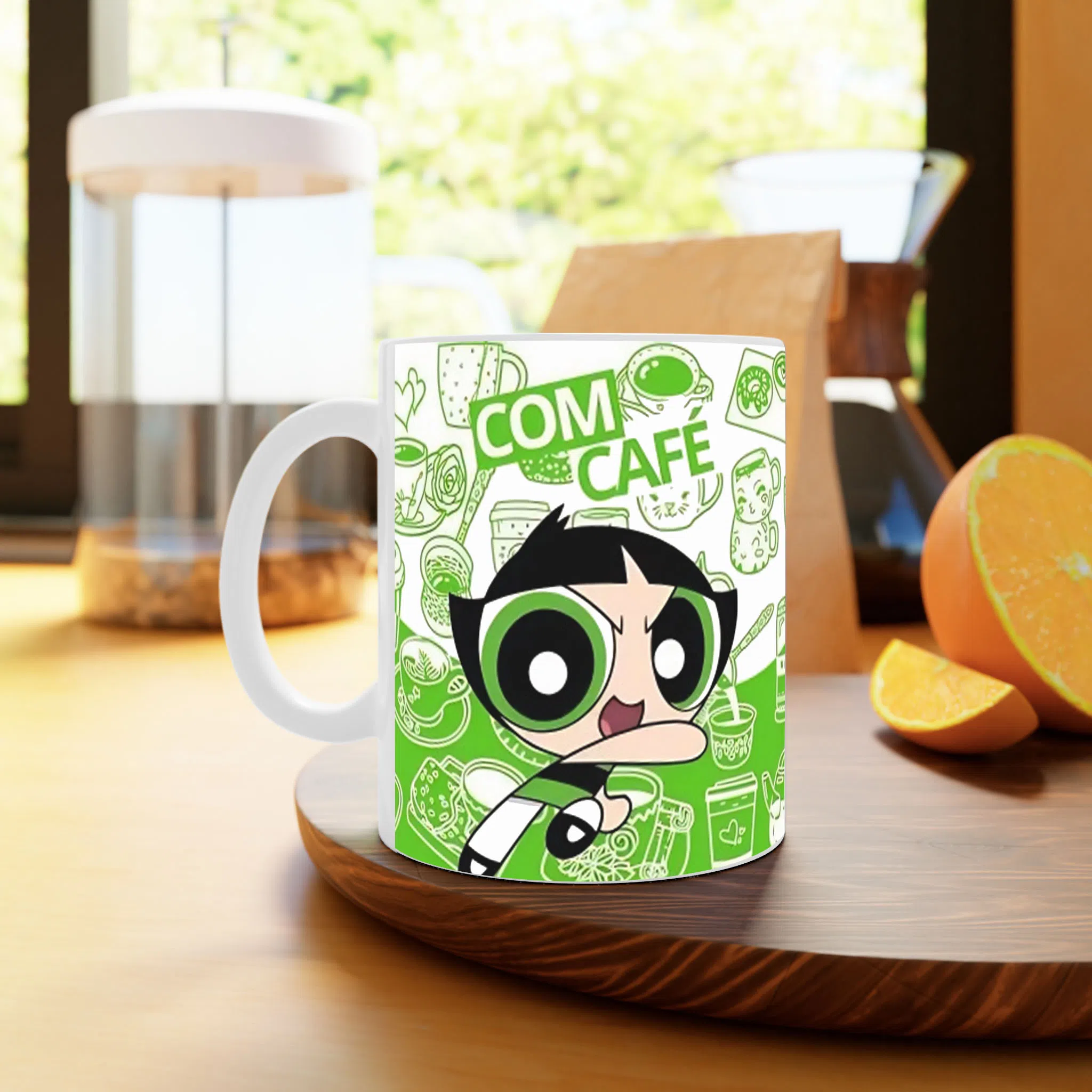 ماگ لیمینات طرح پاور پاف گرل The Powerpuff Girls کد NM13725 — تصویر 3