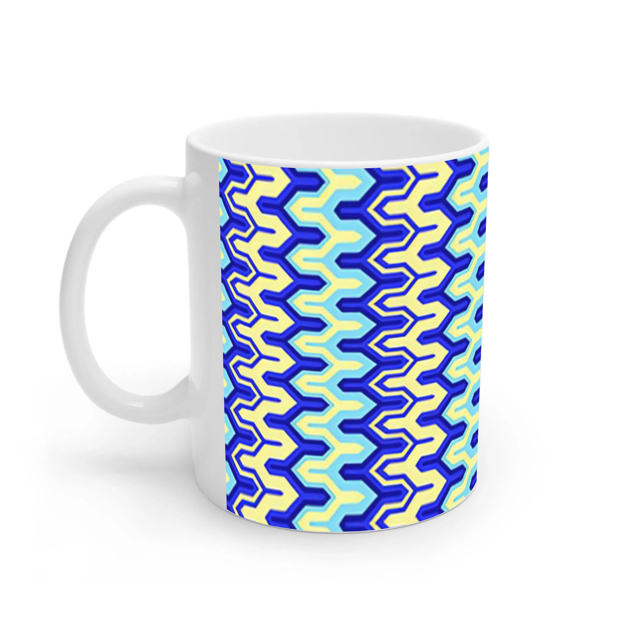 ماگ لیمینات طرح هنر انتزاعی  کد NM15485 — تصویر 3