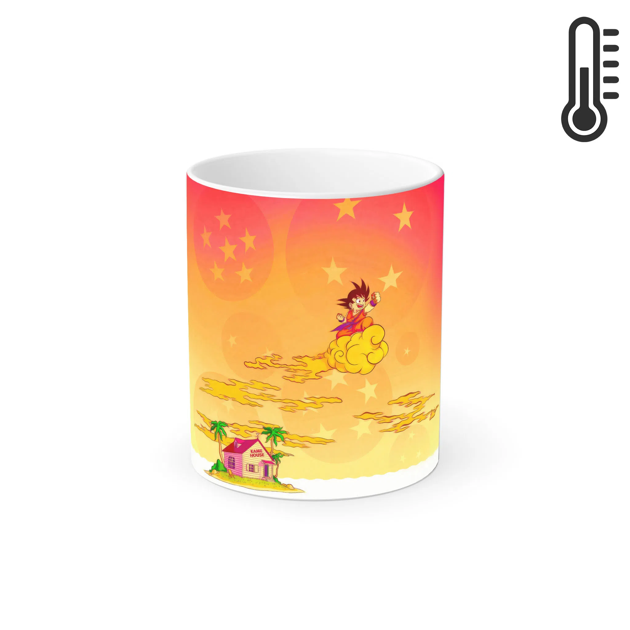 ماگ حرارتی لیمینات طرح انیمه دراگون بال - Dragon Ball کد NM0704