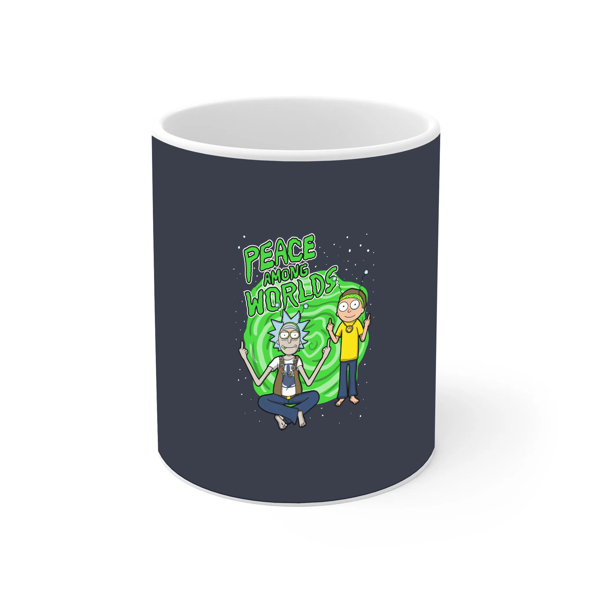 ماگ لیمینات طرح سریال ریک و مورتی Rick and Morty کد NM4883