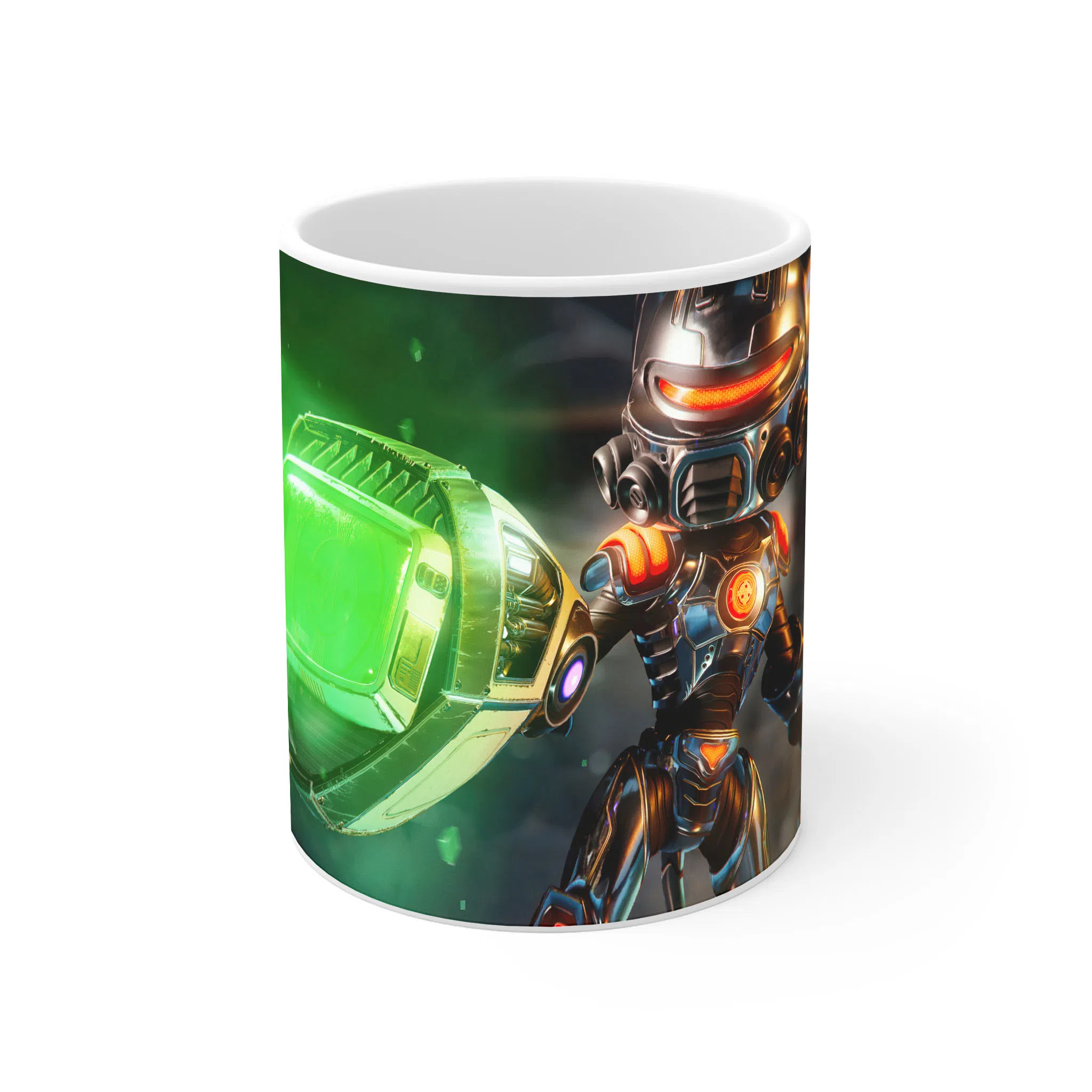 ماگ لیمینات طرح بازی Ratchet And Clank Game کد NM9237