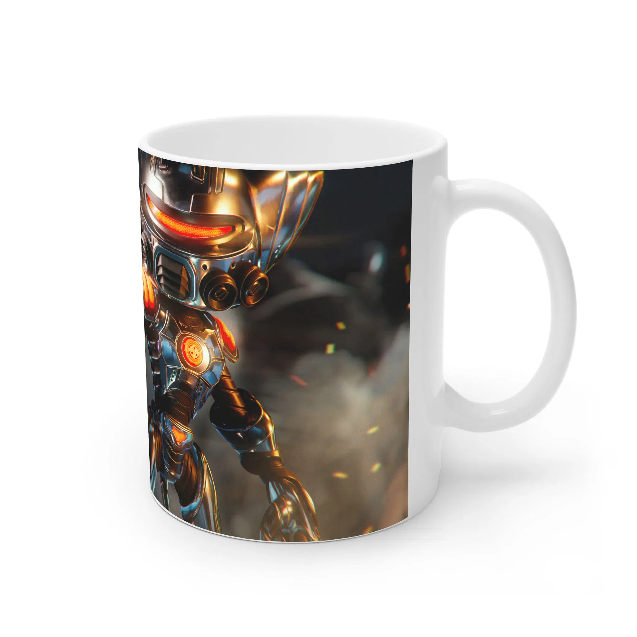 ماگ لیمینات طرح بازی Ratchet And Clank Game کد NM9237 — تصویر 2