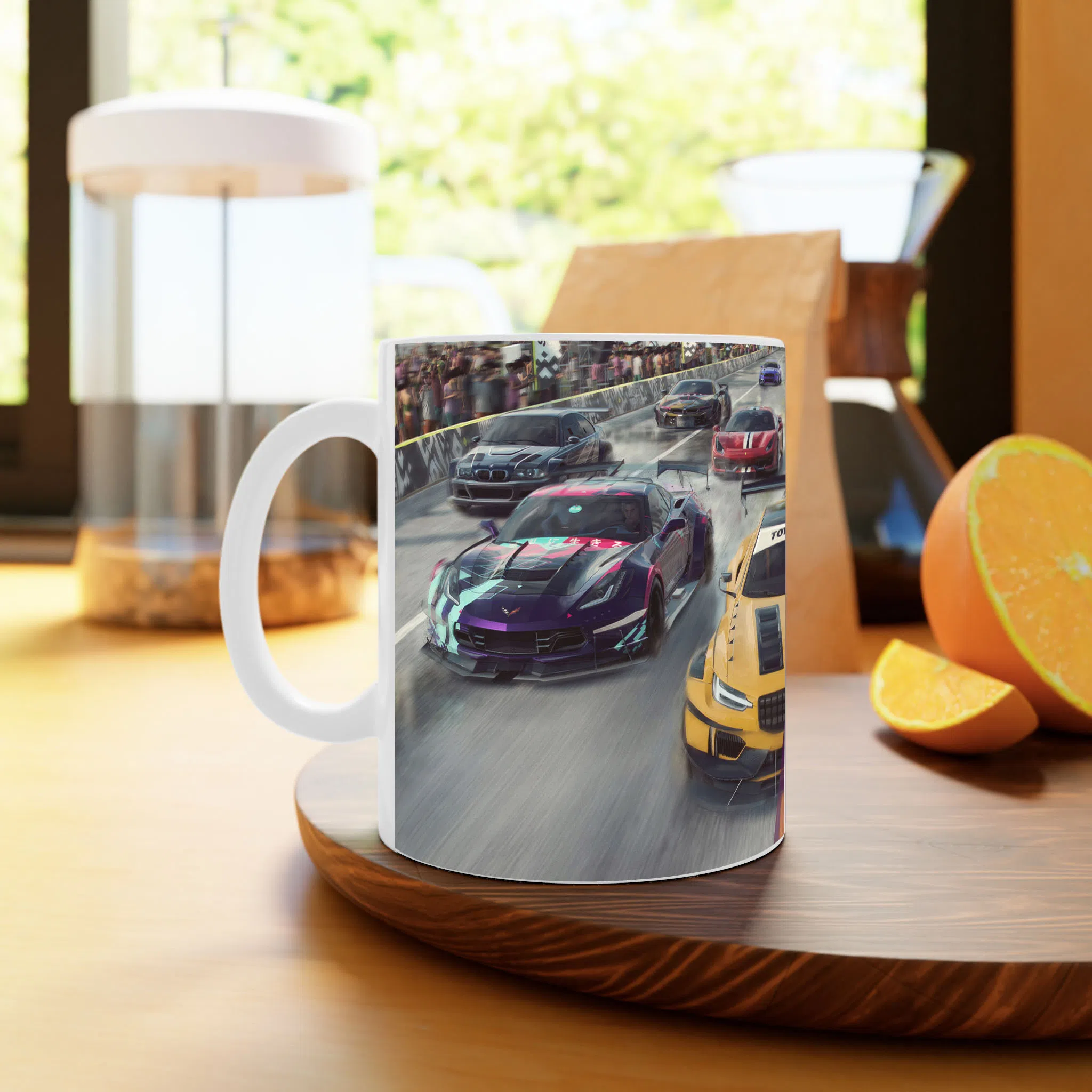 ماگ لیمینات طرح Need For Speed Game کد NM8666 — تصویر 3