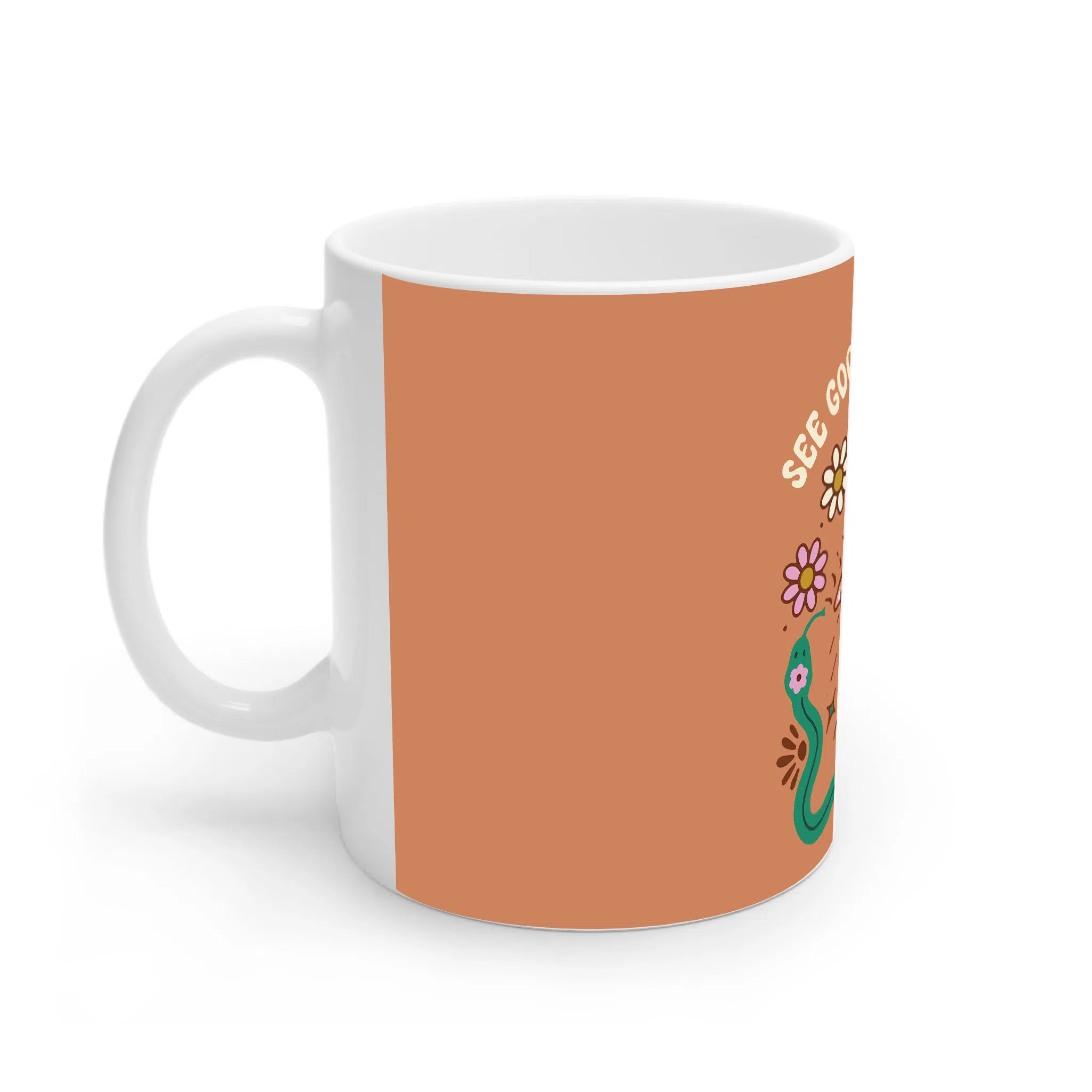ماگ لیمینات طرح درون خوشحال کد NM14646 — تصویر 3