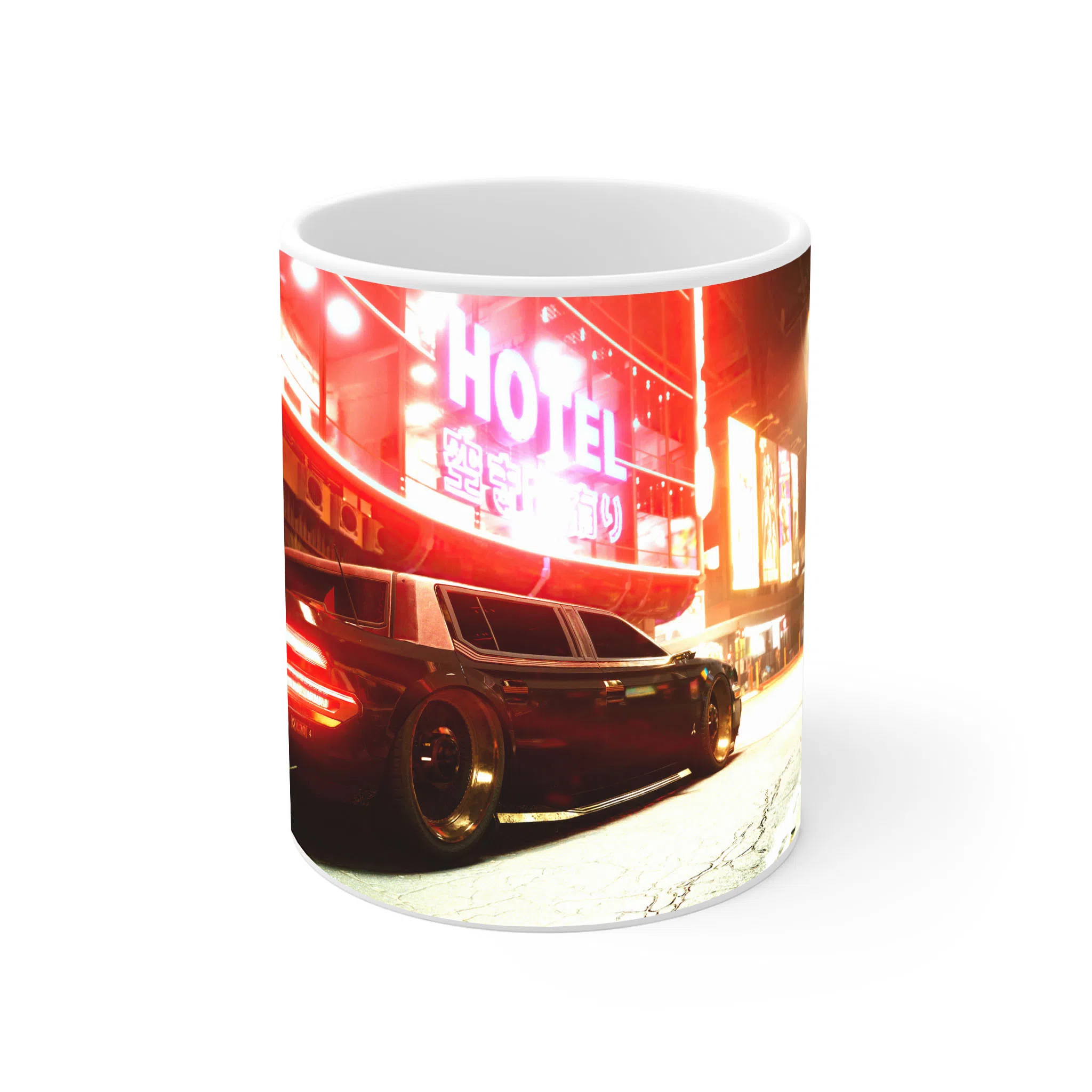 ماگ لیمینات طرح بازی سایبرپانک Cyberpunk 2077 Game کد NM6744 — تصویر 3