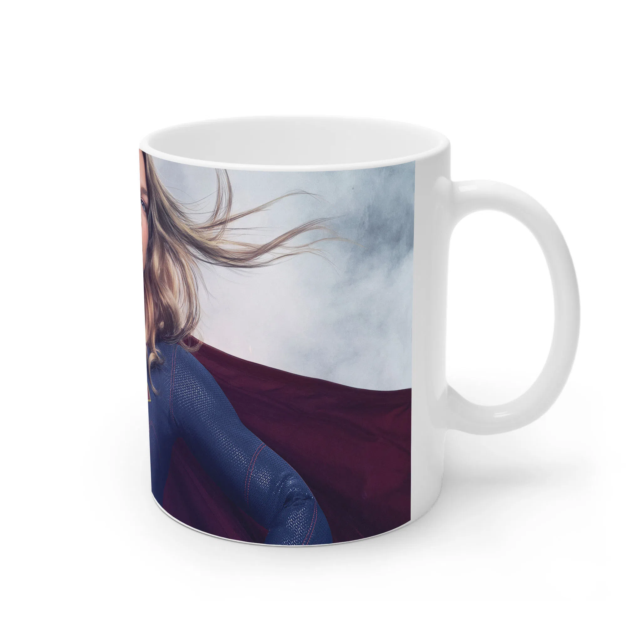 ماگ لیمینات طرح سریال سوپرگرل Supergirl کد NM5182 — تصویر 3