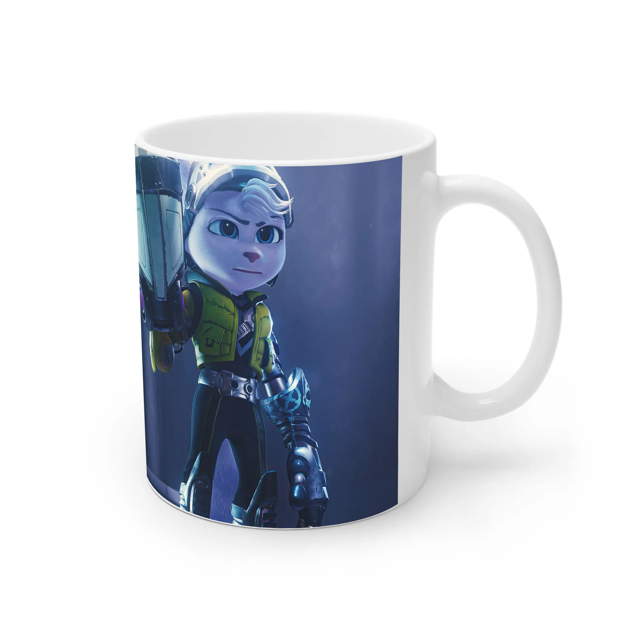 ماگ لیمینات طرح بازی Ratchet And Clank Game کد NM9241