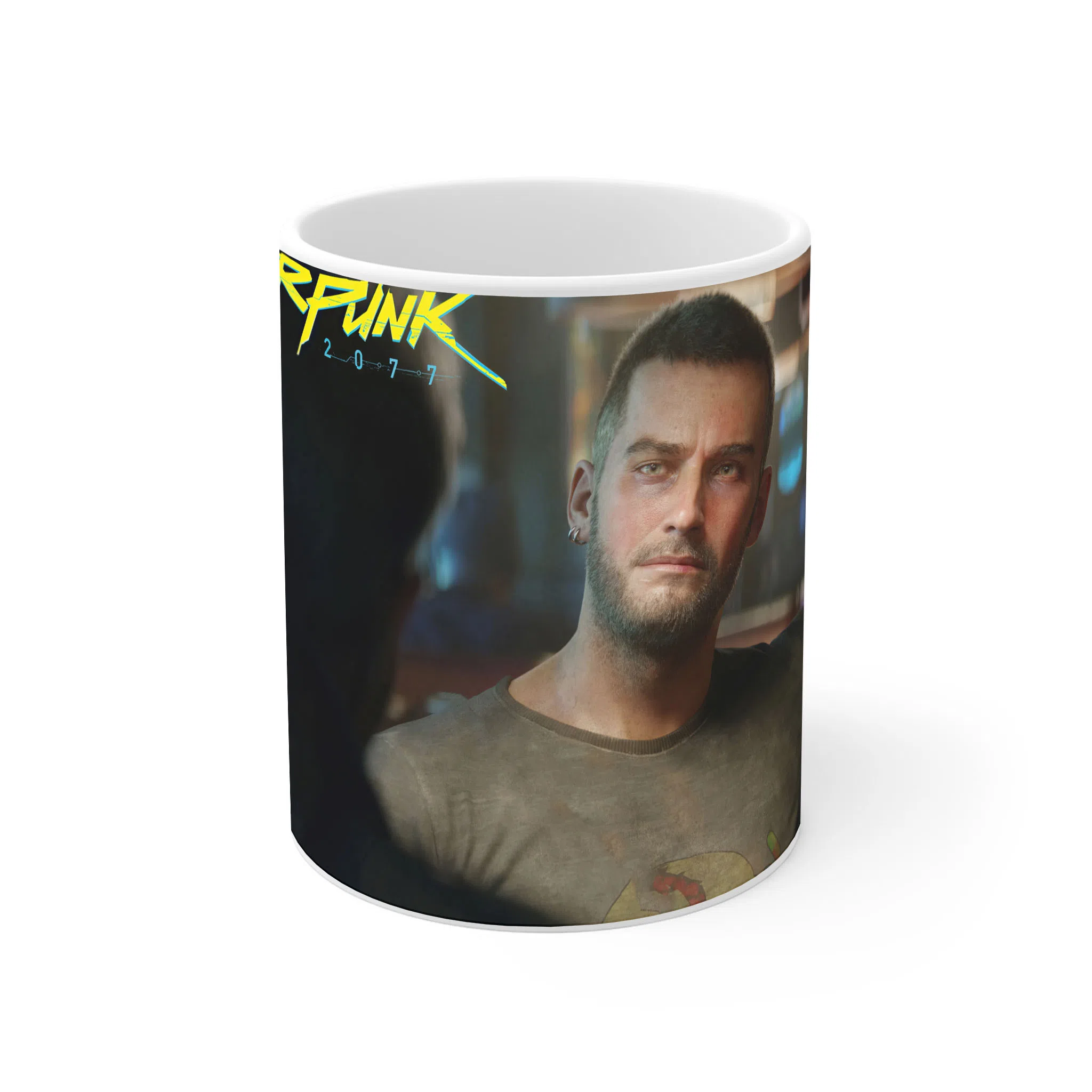 ماگ لیمینات طرح بازی سایبرپانک Cyberpunk 2077 Game کد NM6792 — تصویر 2