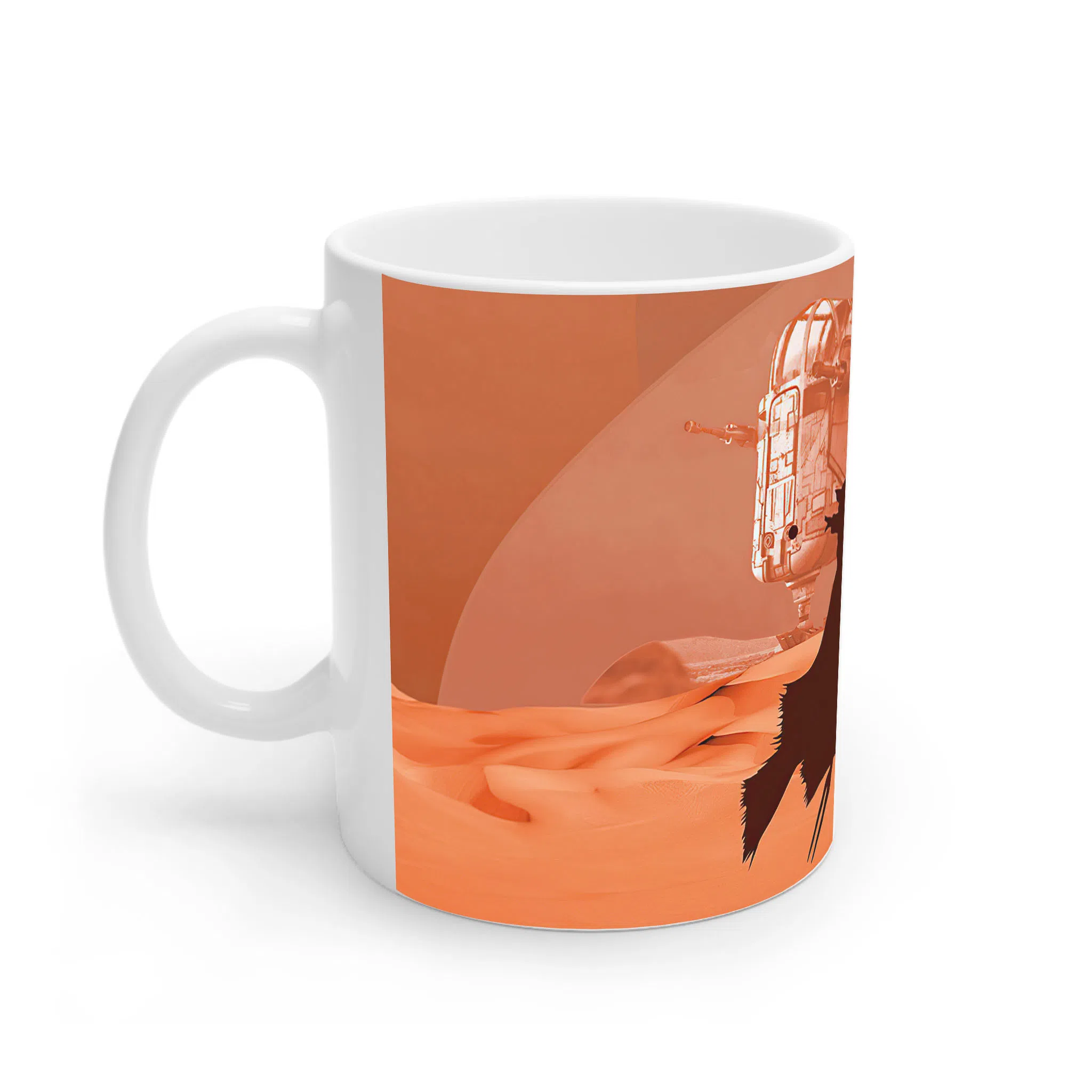 ماگ لیمینات طرح سریال مندلورین The Mandalorian کد NM5573 — تصویر 2
