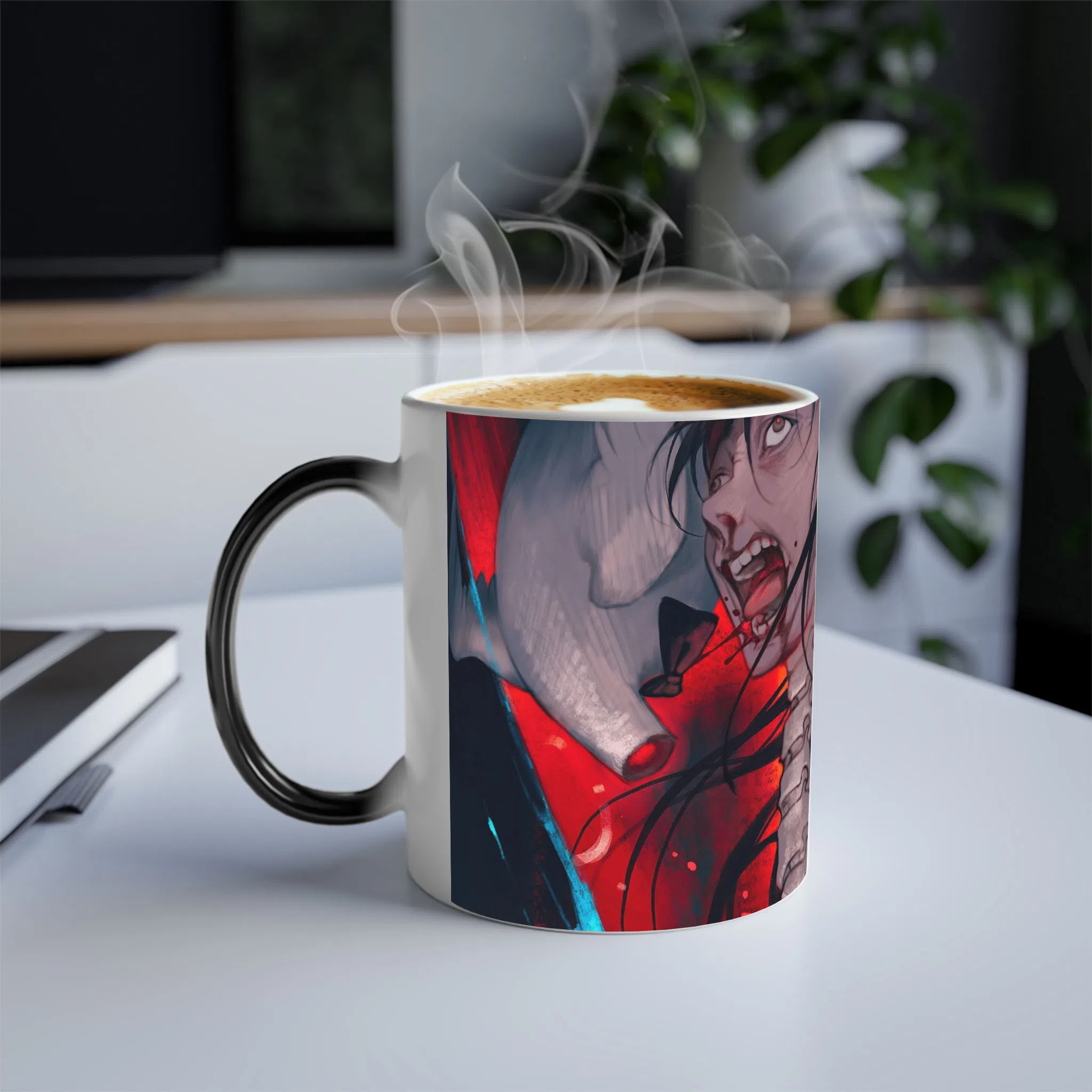 ماگ حرارتی لیمینات طرح انیمه مرد اره برقی - Chainsaw Man کد NM0562 — تصویر 3