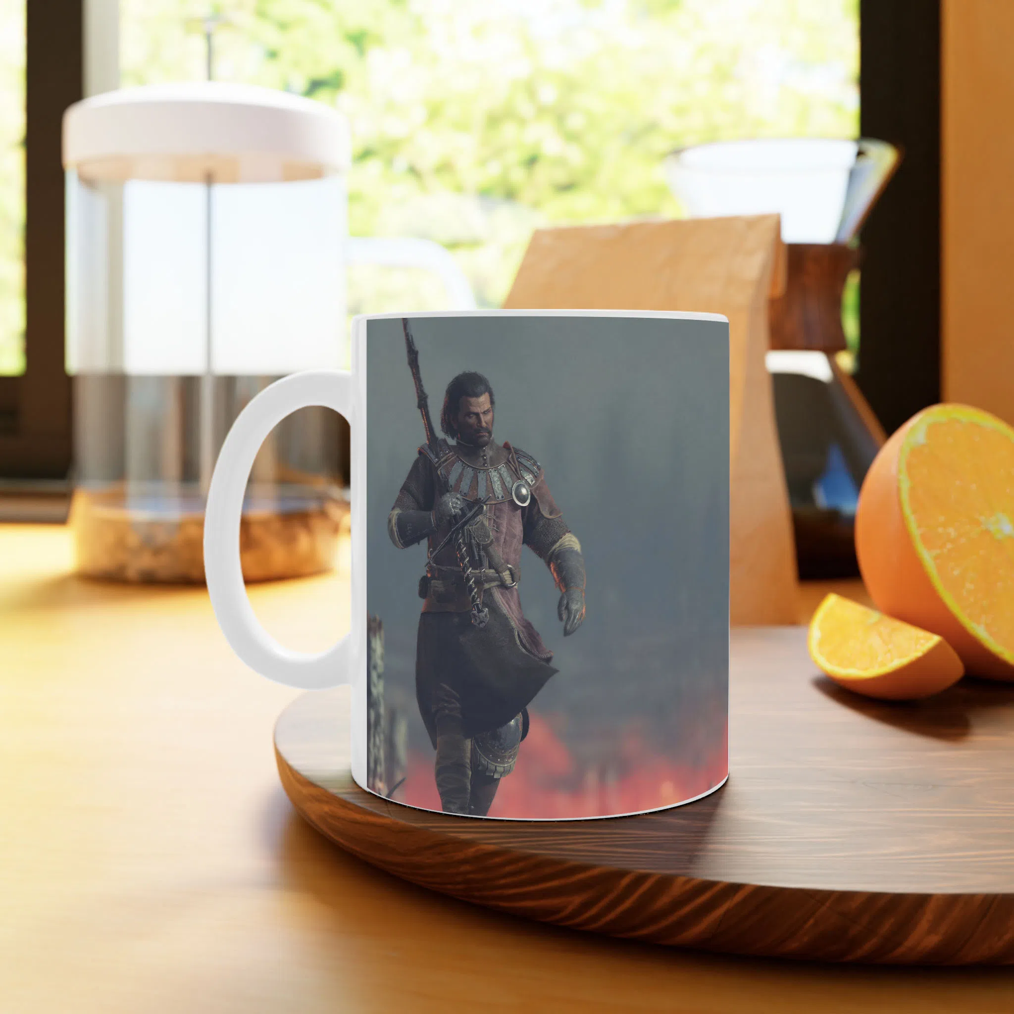 ماگ لیمینات طرح بازی GreedFall Game کد NM7964 — تصویر 2